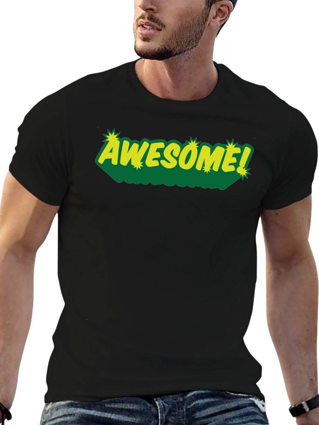Awesome! Graphic T-Shirt - Fun Casual Tee