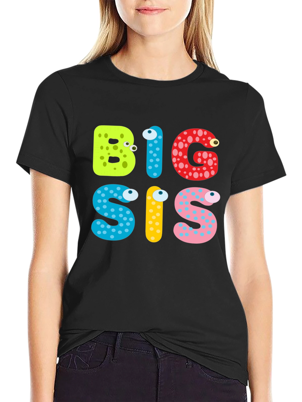 Big Sis Cartoon T-Shirt