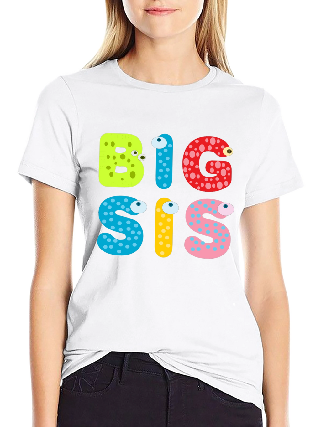 Big Sis Cartoon T-Shirt