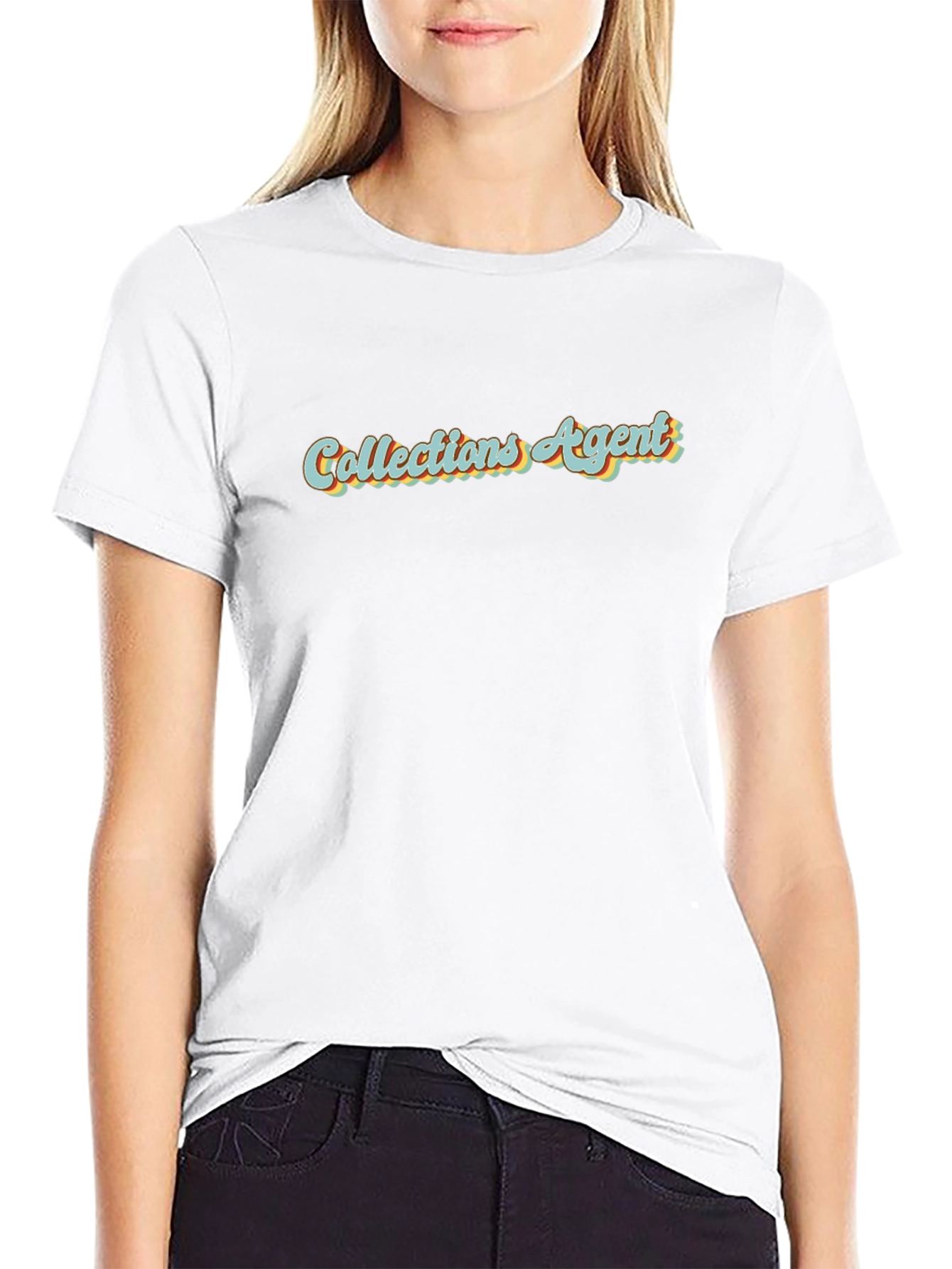 Collections Agent Retro Graphic T-Shirt