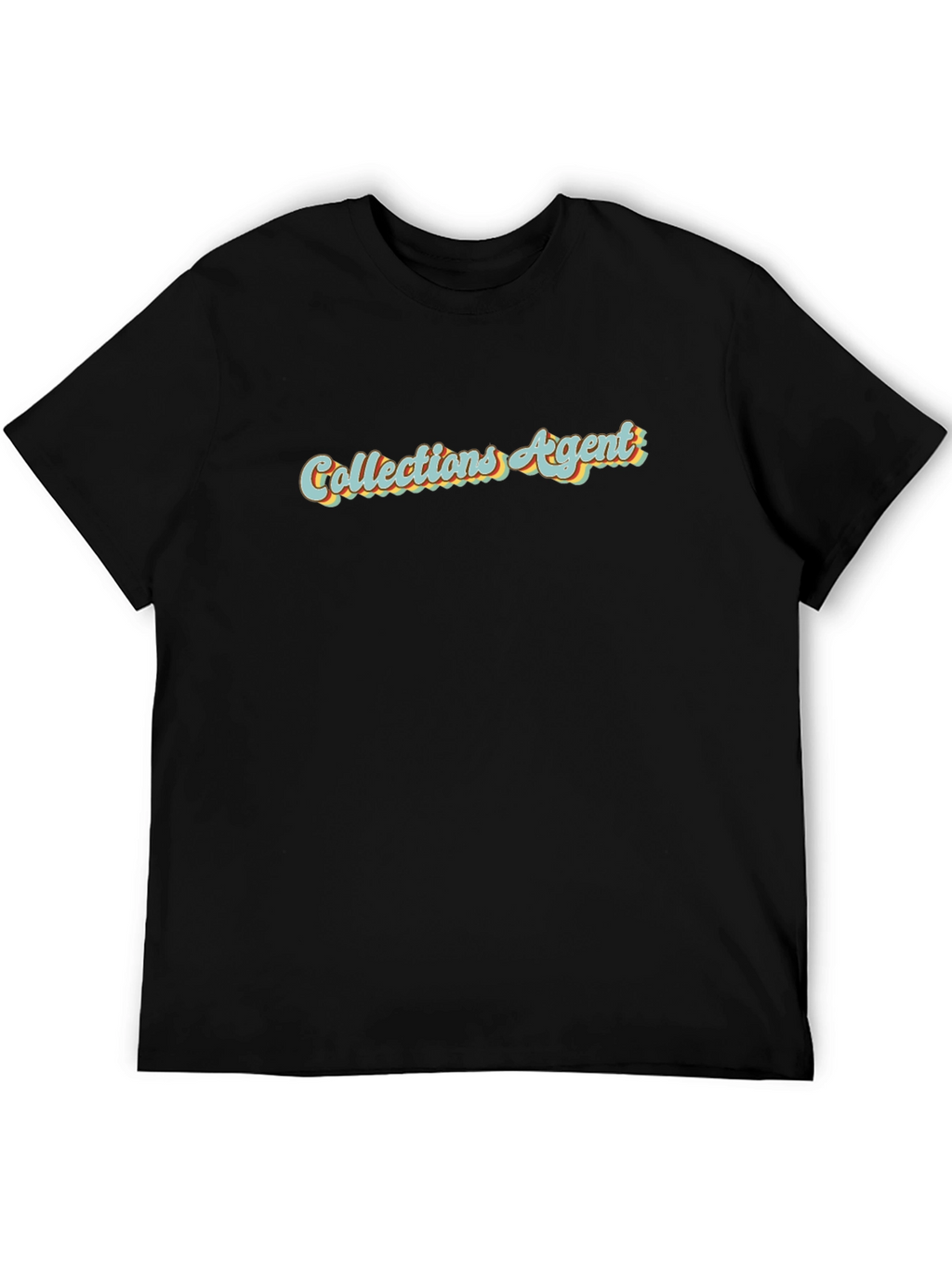 Collections Agent Retro Graphic T-Shirt