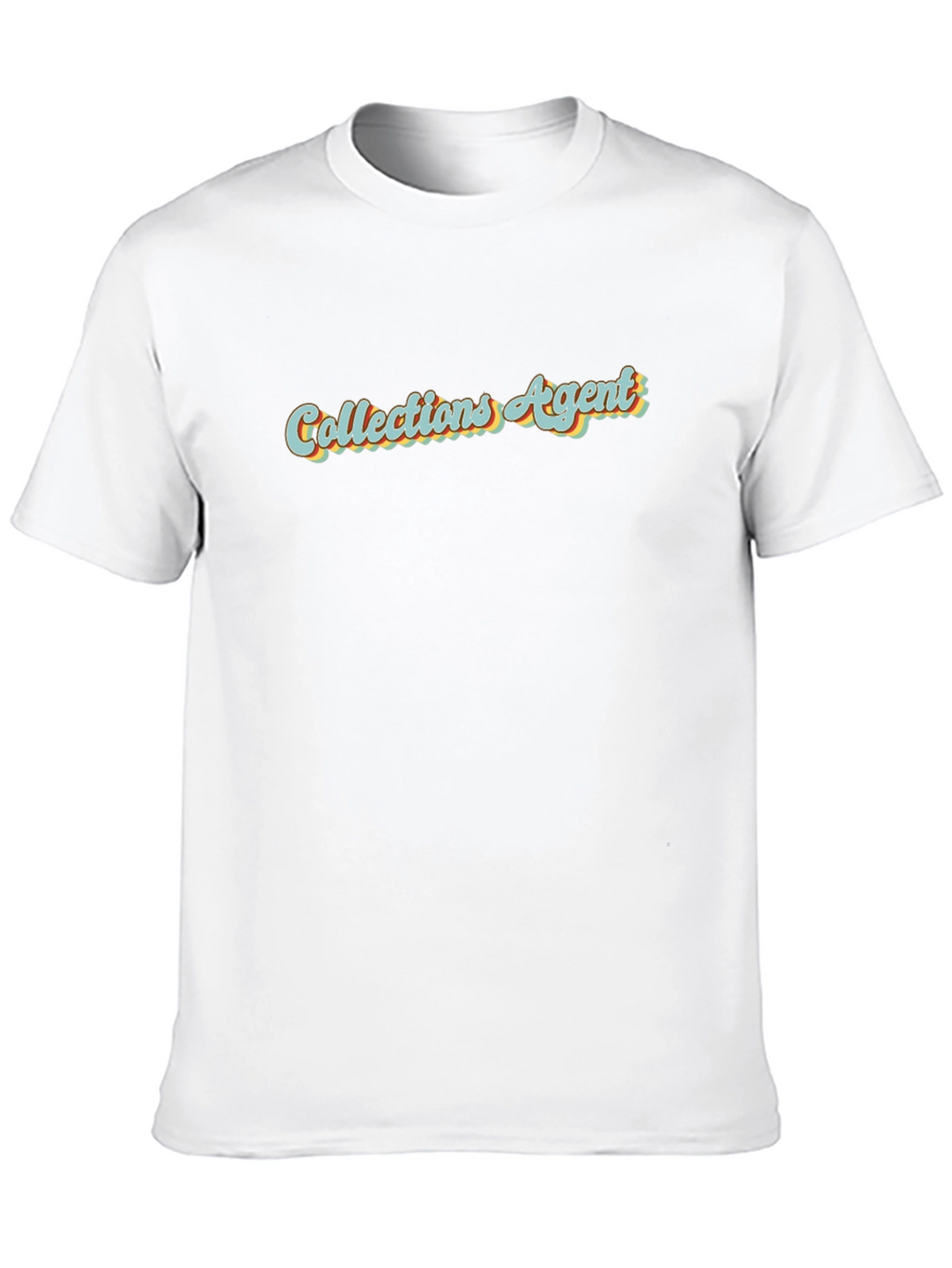 Collections Agent Retro Graphic T-Shirt
