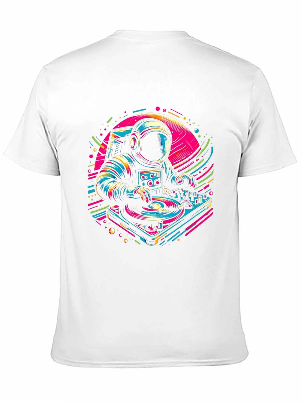 DJ Astronaut Graphic Tee - Space Beats