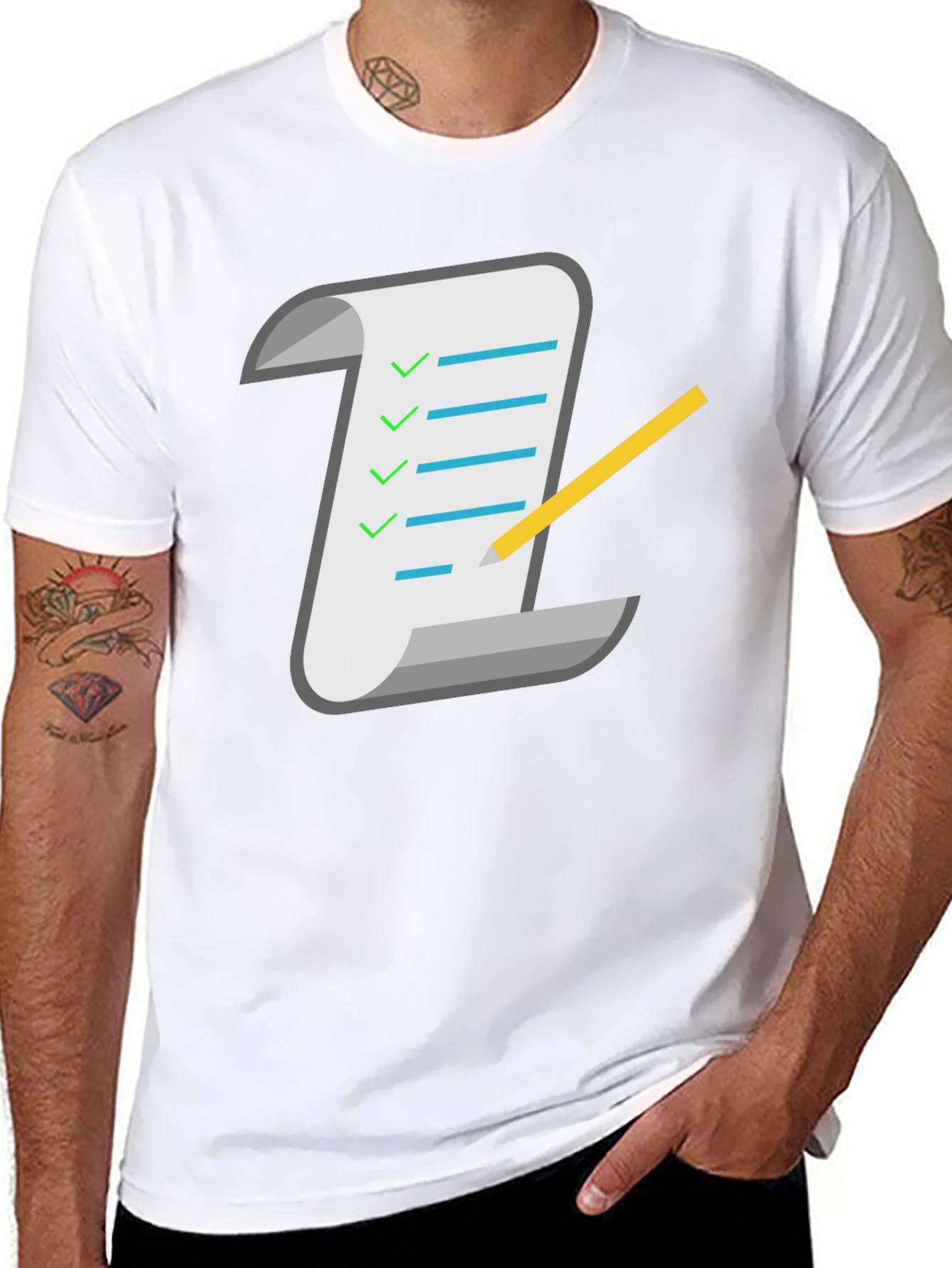 Checklist T-Shirt - Task Management Tee