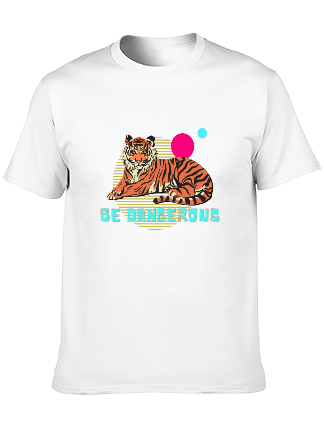 Be Dangerous Tiger Graphic T-Shirt