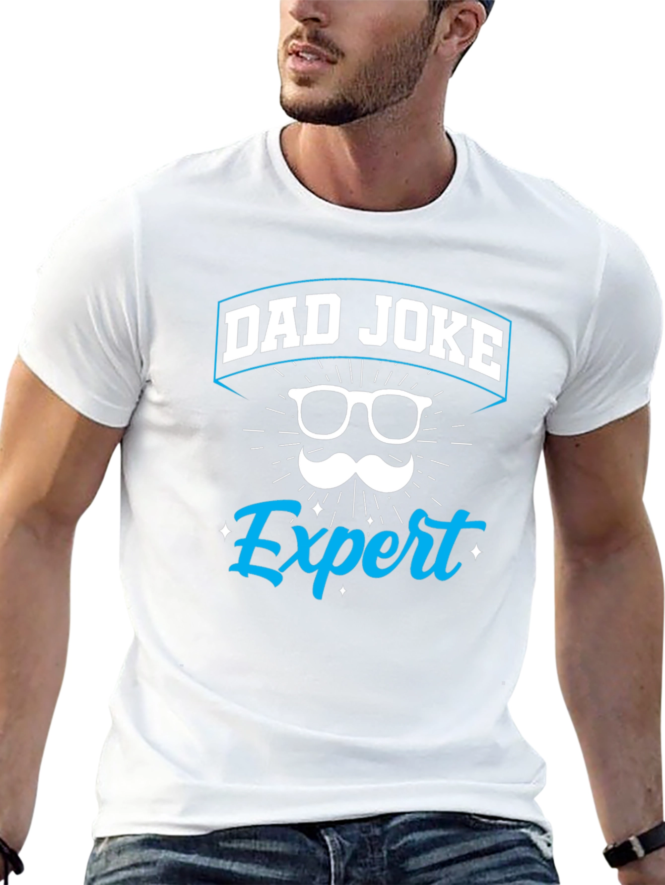 Dad Joke Expert Graphic T-Shirt