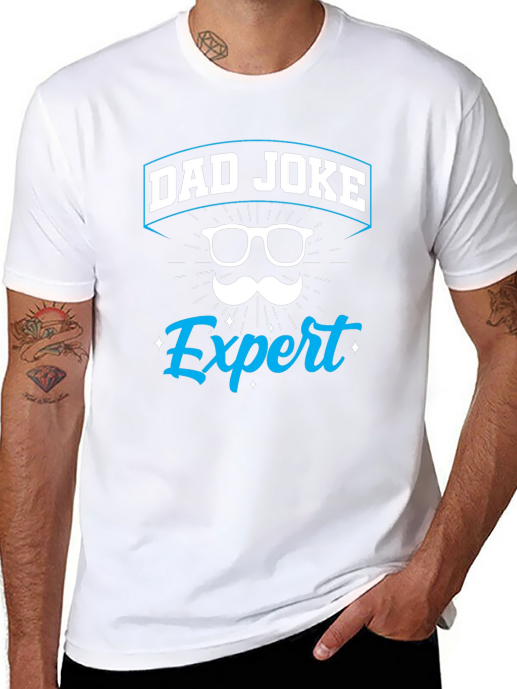 Dad Joke Expert Graphic T-Shirt