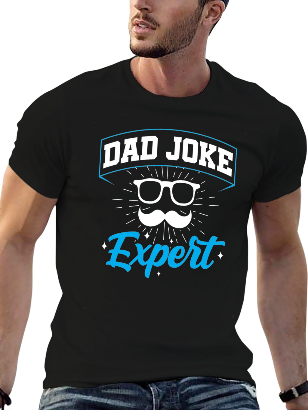 Dad Joke Expert Graphic T-Shirt