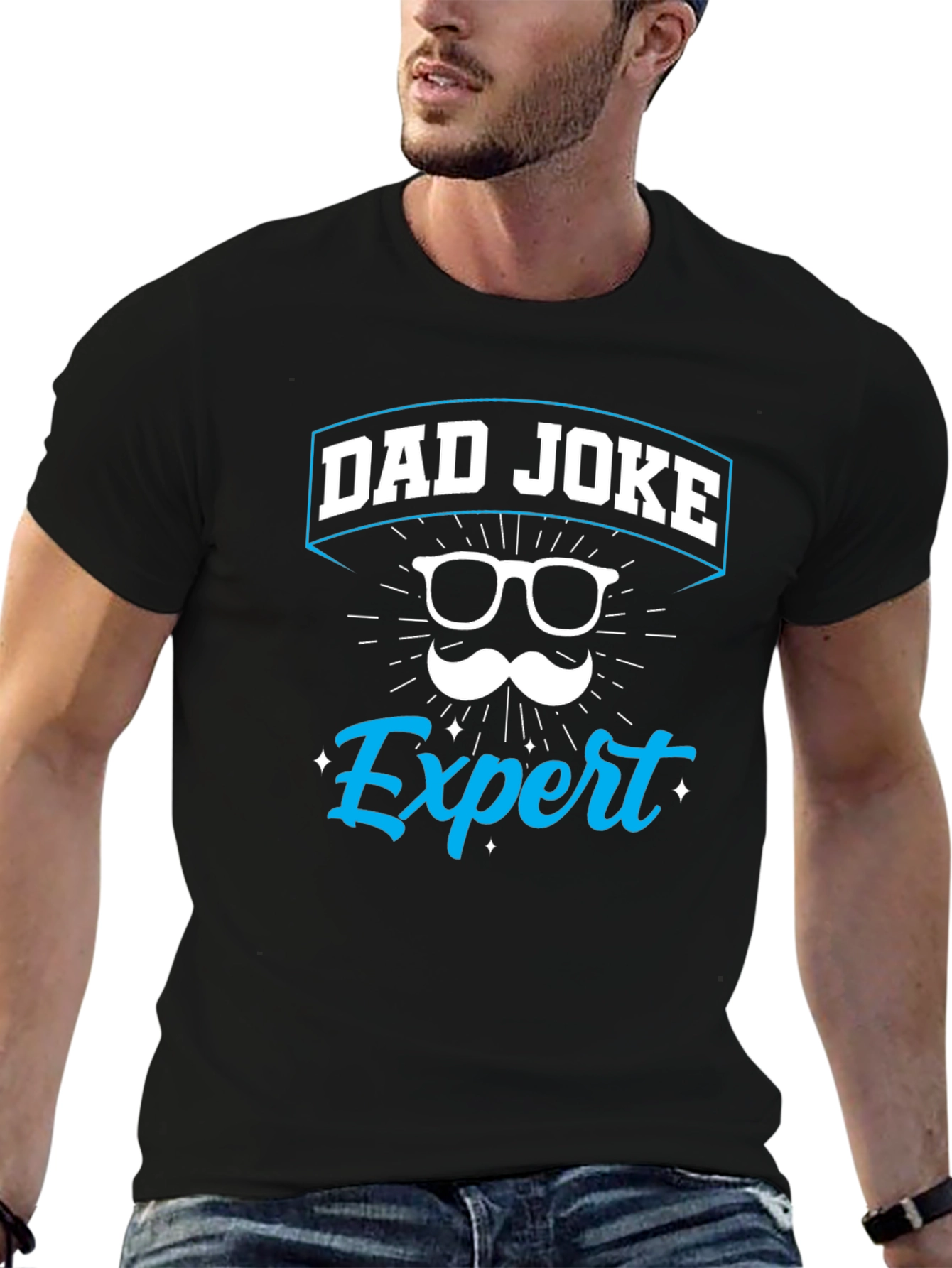 Dad Joke Expert Graphic T-Shirt