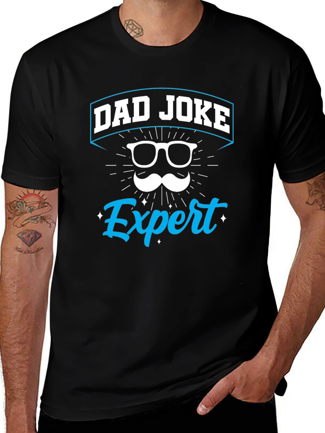 Dad Joke Expert Graphic T-Shirt