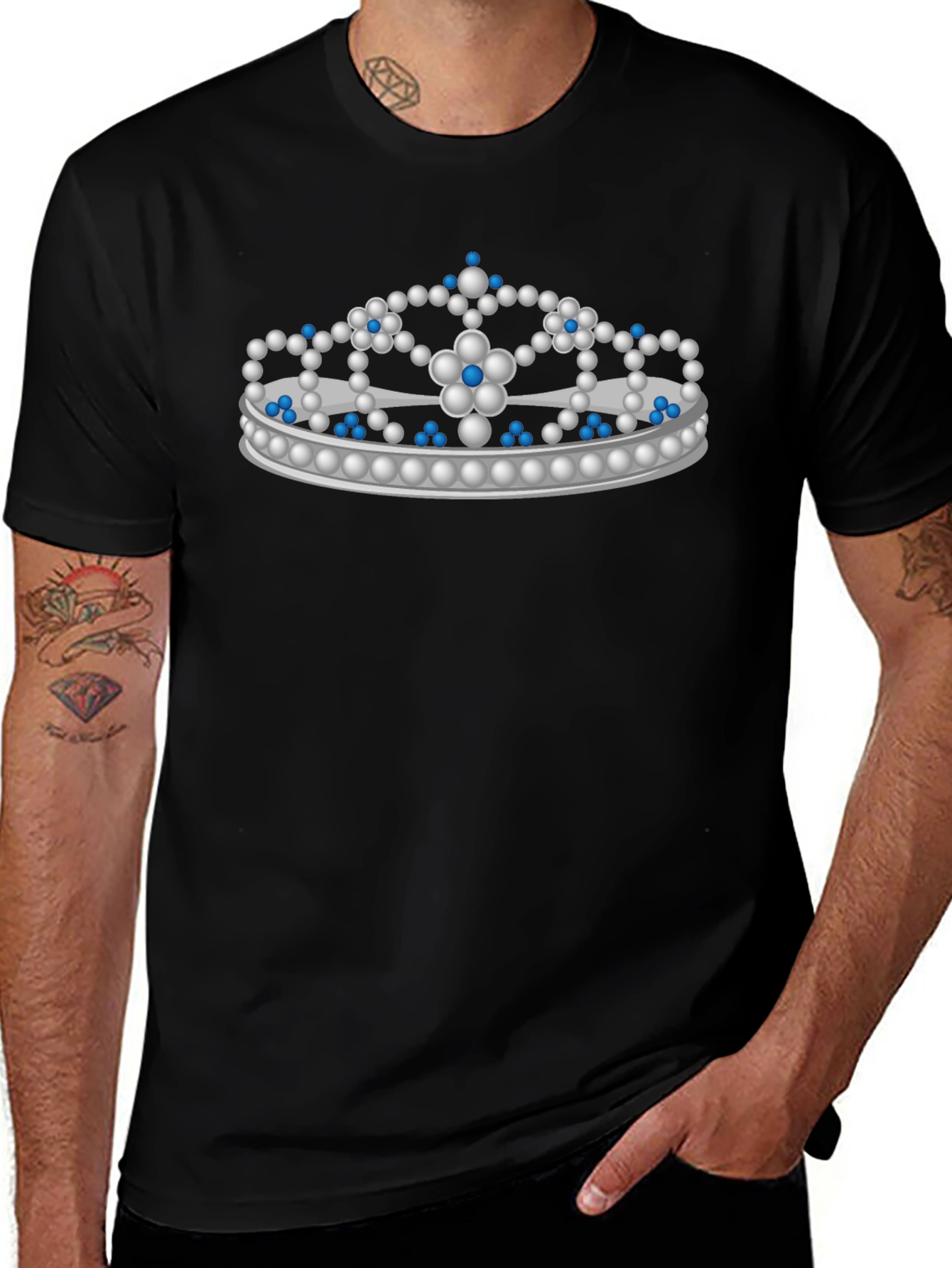 Crown Graphic Tee - Royal Style