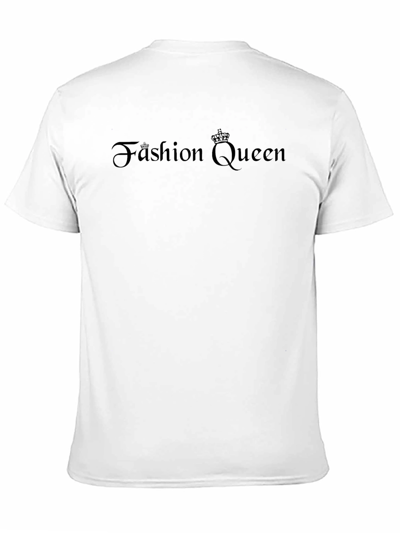 Fashion Queen Black Graphic Tee