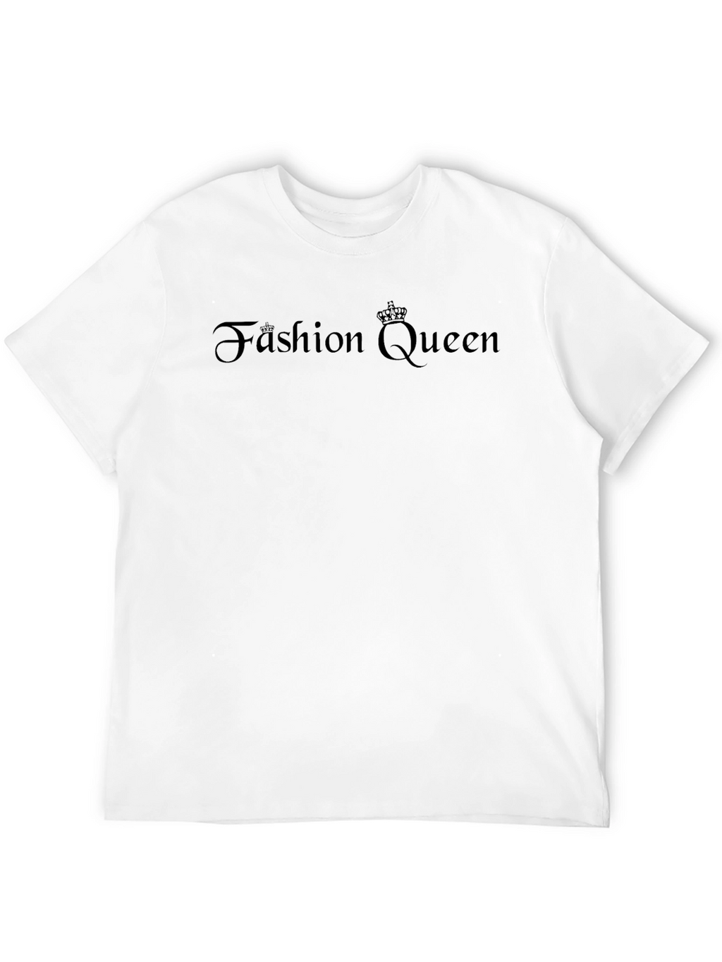 Fashion Queen Black Graphic Tee