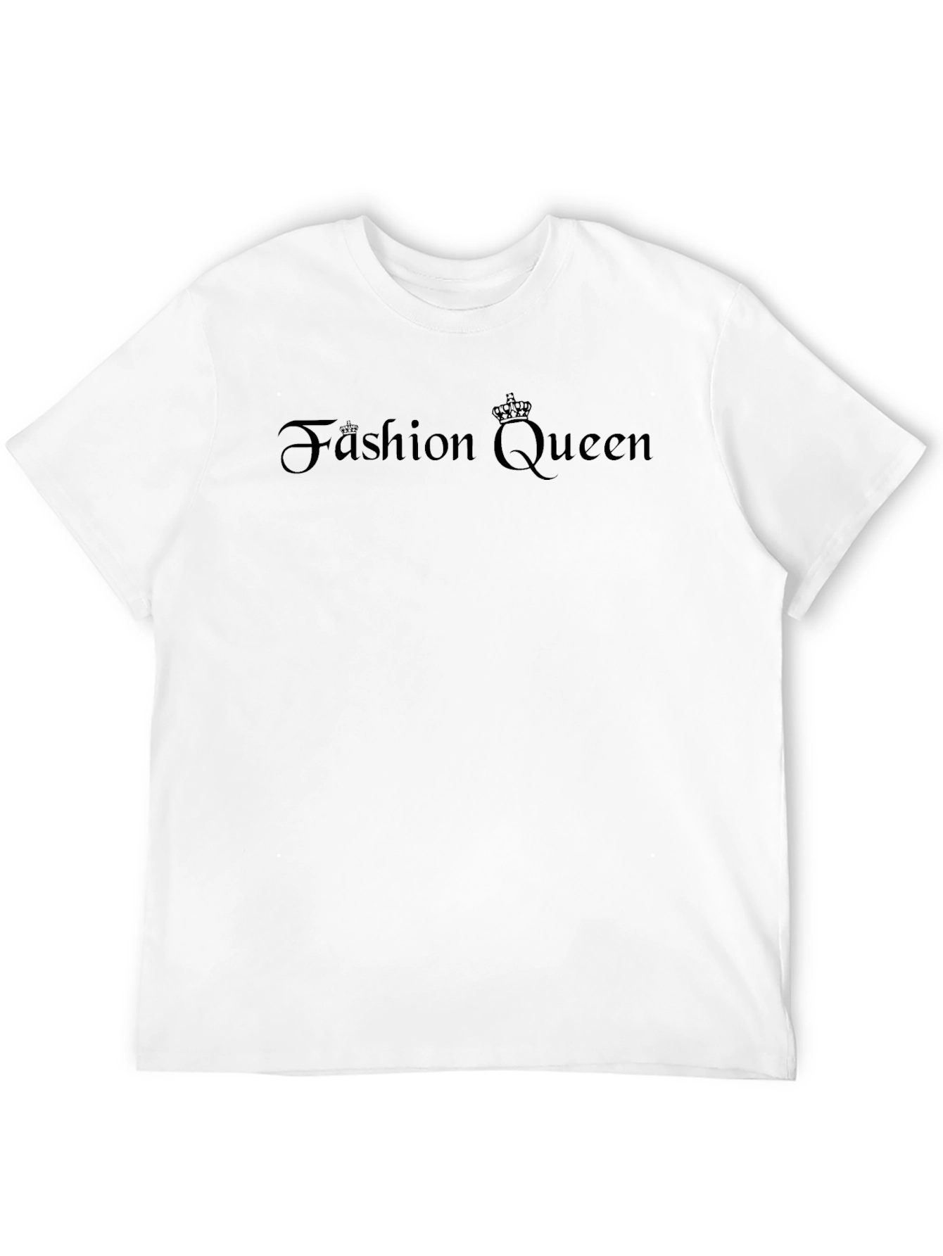 Fashion Queen Black Graphic Tee