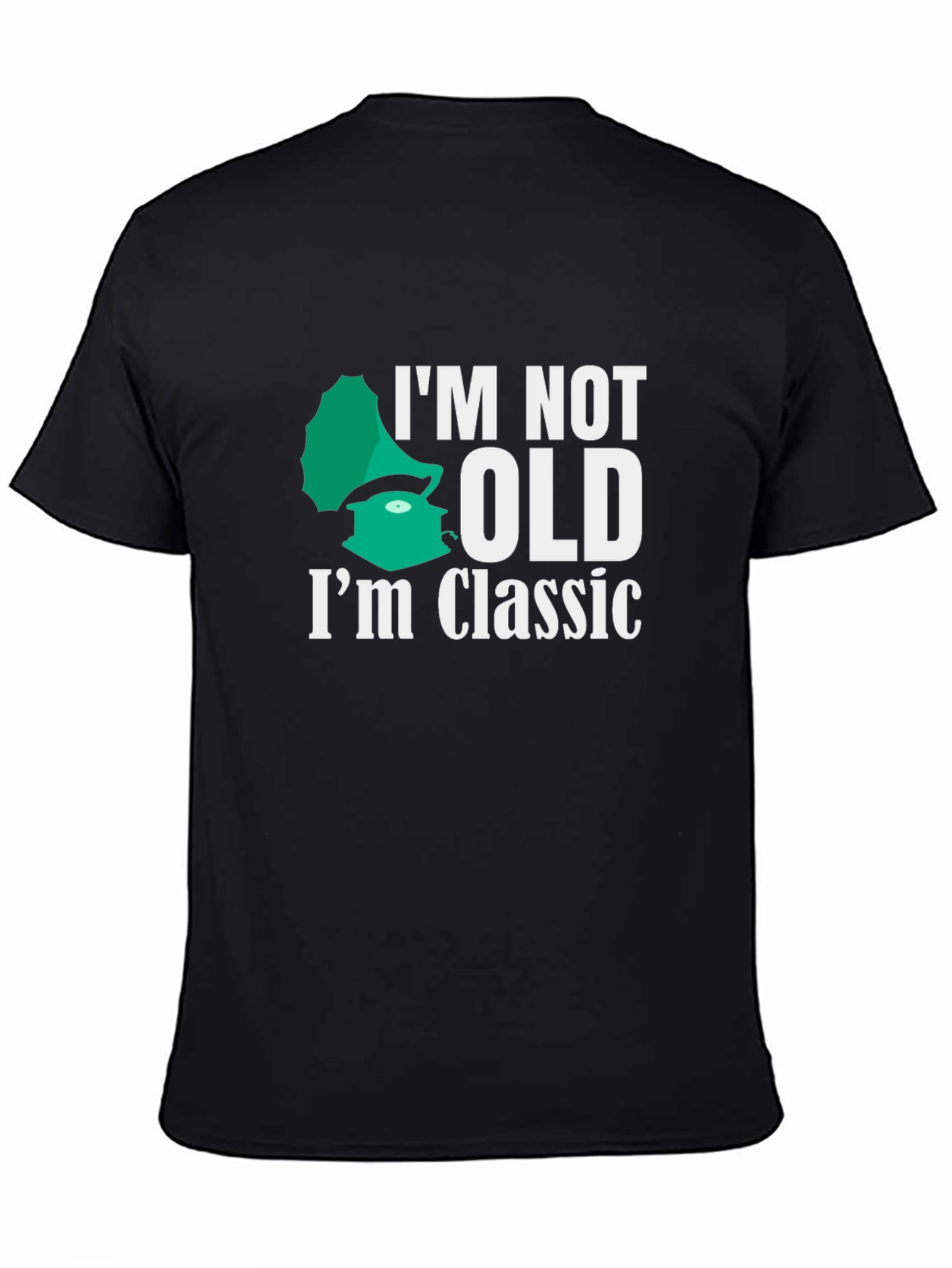 Classic Gramophone T-Shirt - Im Not Old