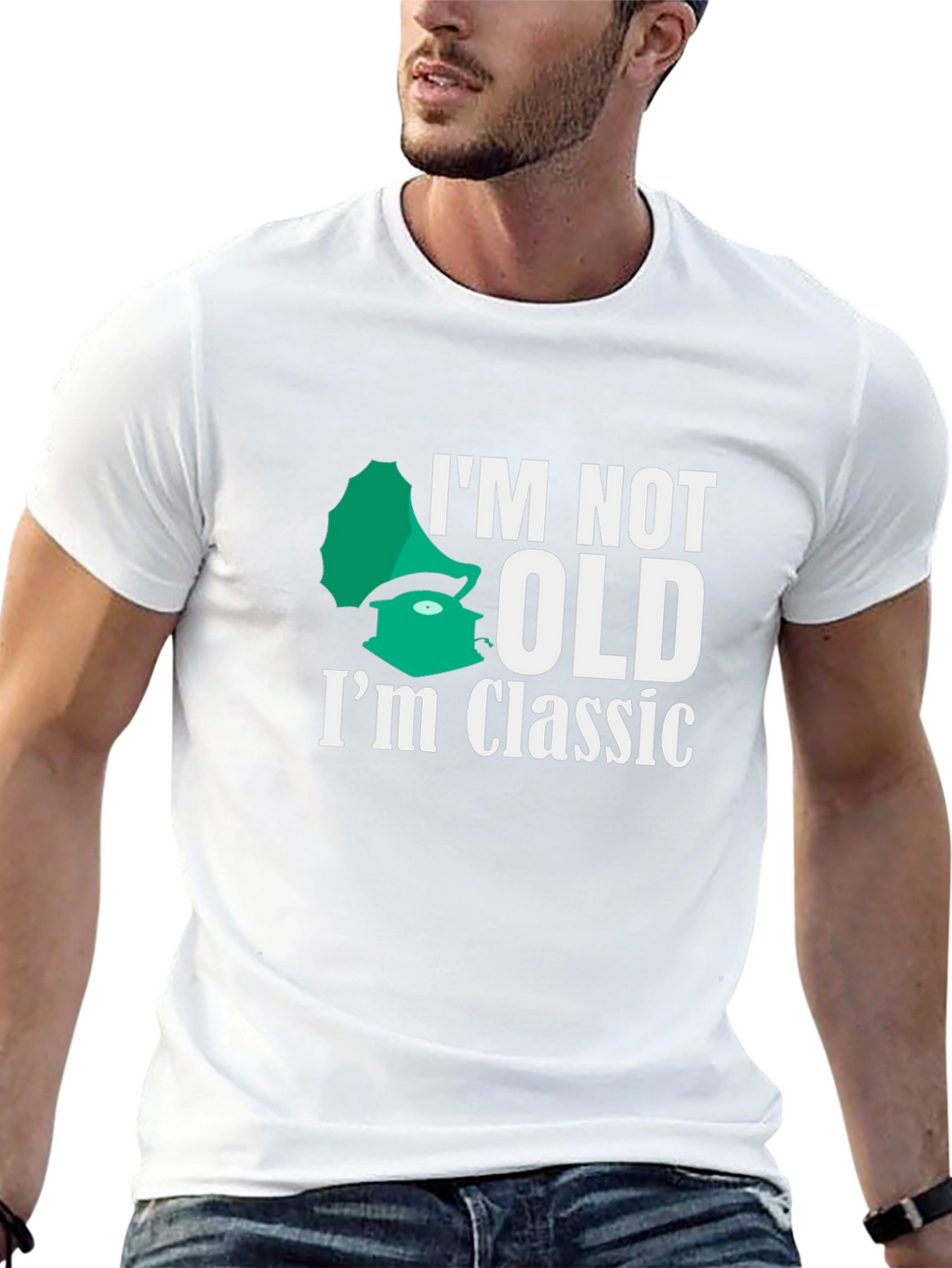 Classic Gramophone T-Shirt - Im Not Old