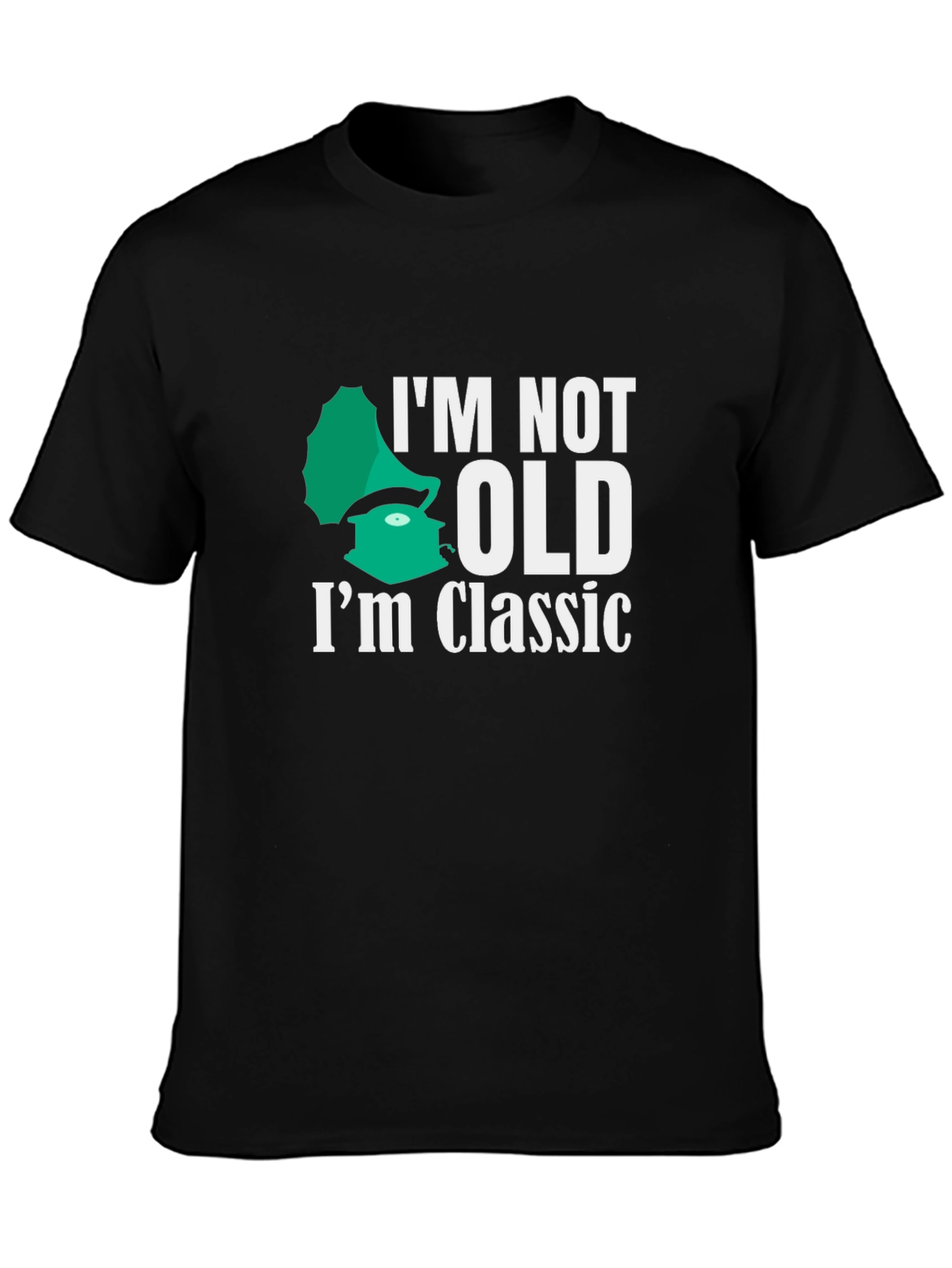 Classic Gramophone T-Shirt - Im Not Old