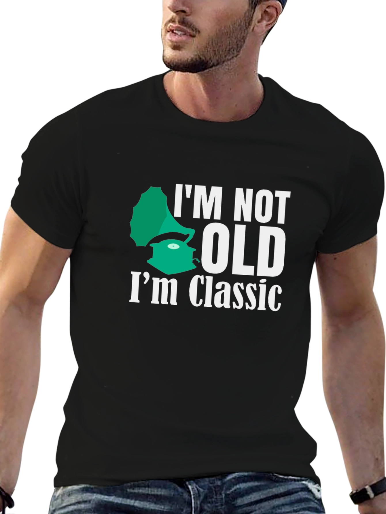 Classic Gramophone T-Shirt - Im Not Old