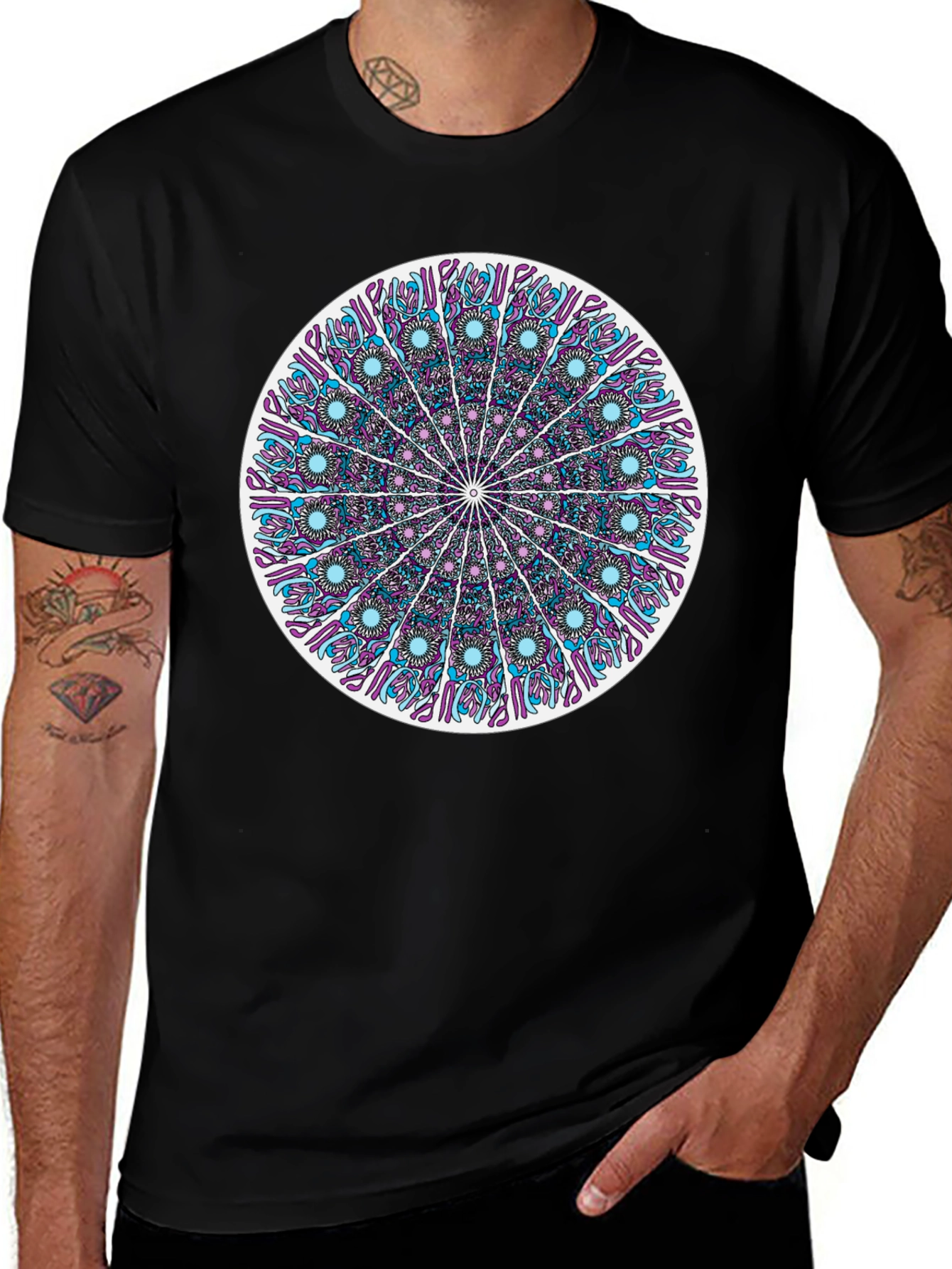 Mandala Graphic Tee - Stylish Unisex T-Shirt