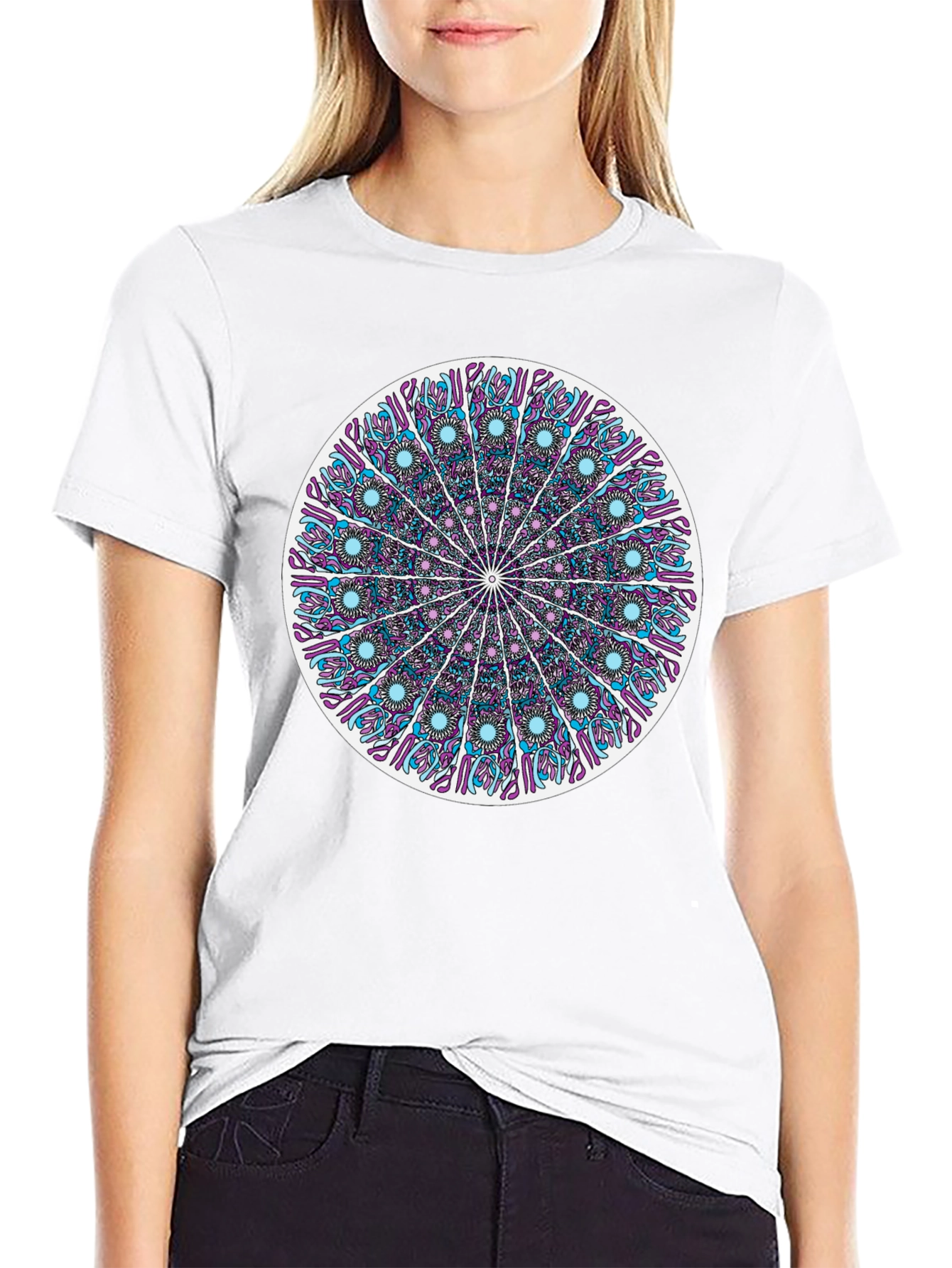 Mandala Graphic Tee - Stylish Unisex T-Shirt