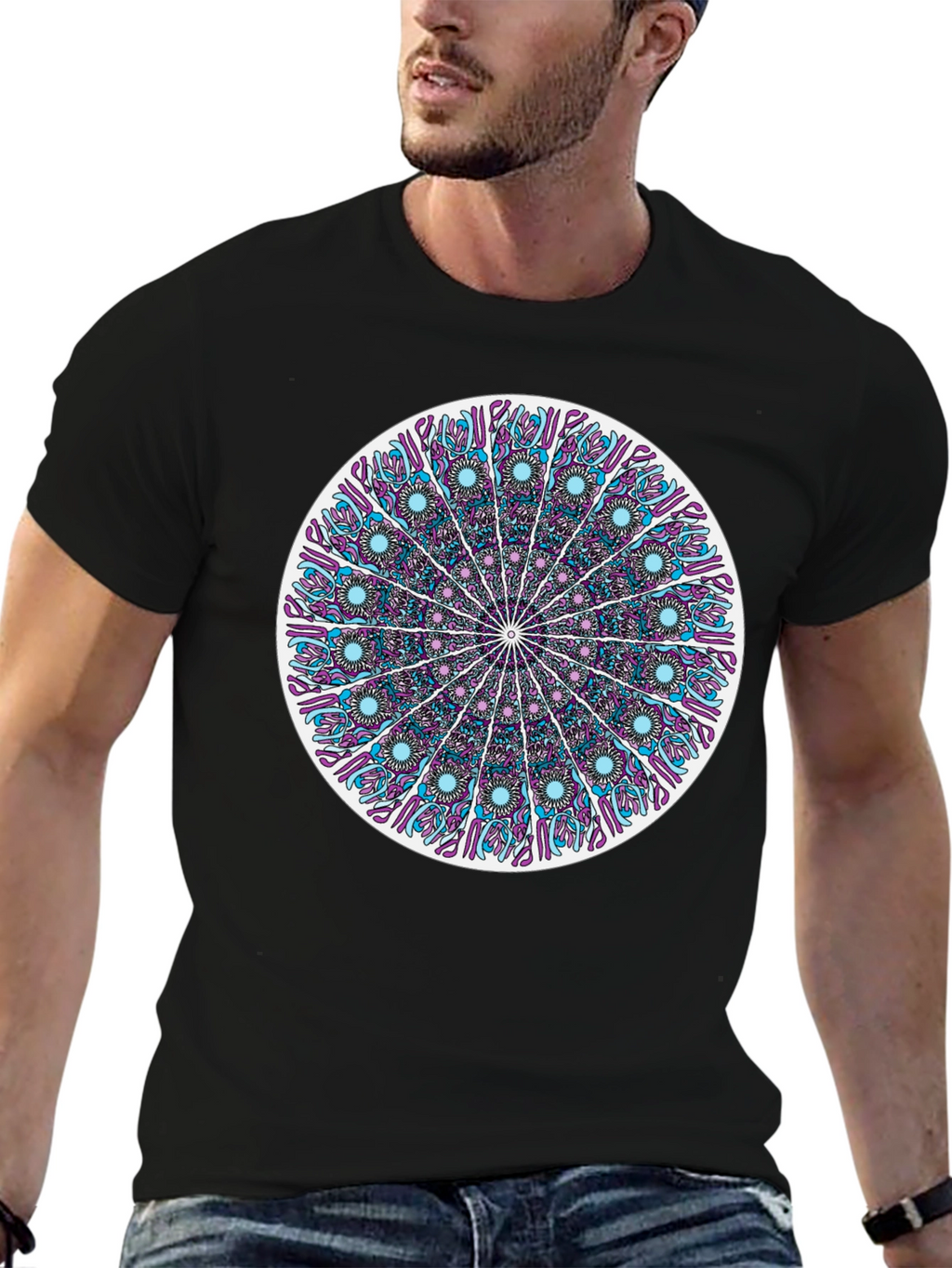 Mandala Graphic Tee - Stylish Unisex T-Shirt