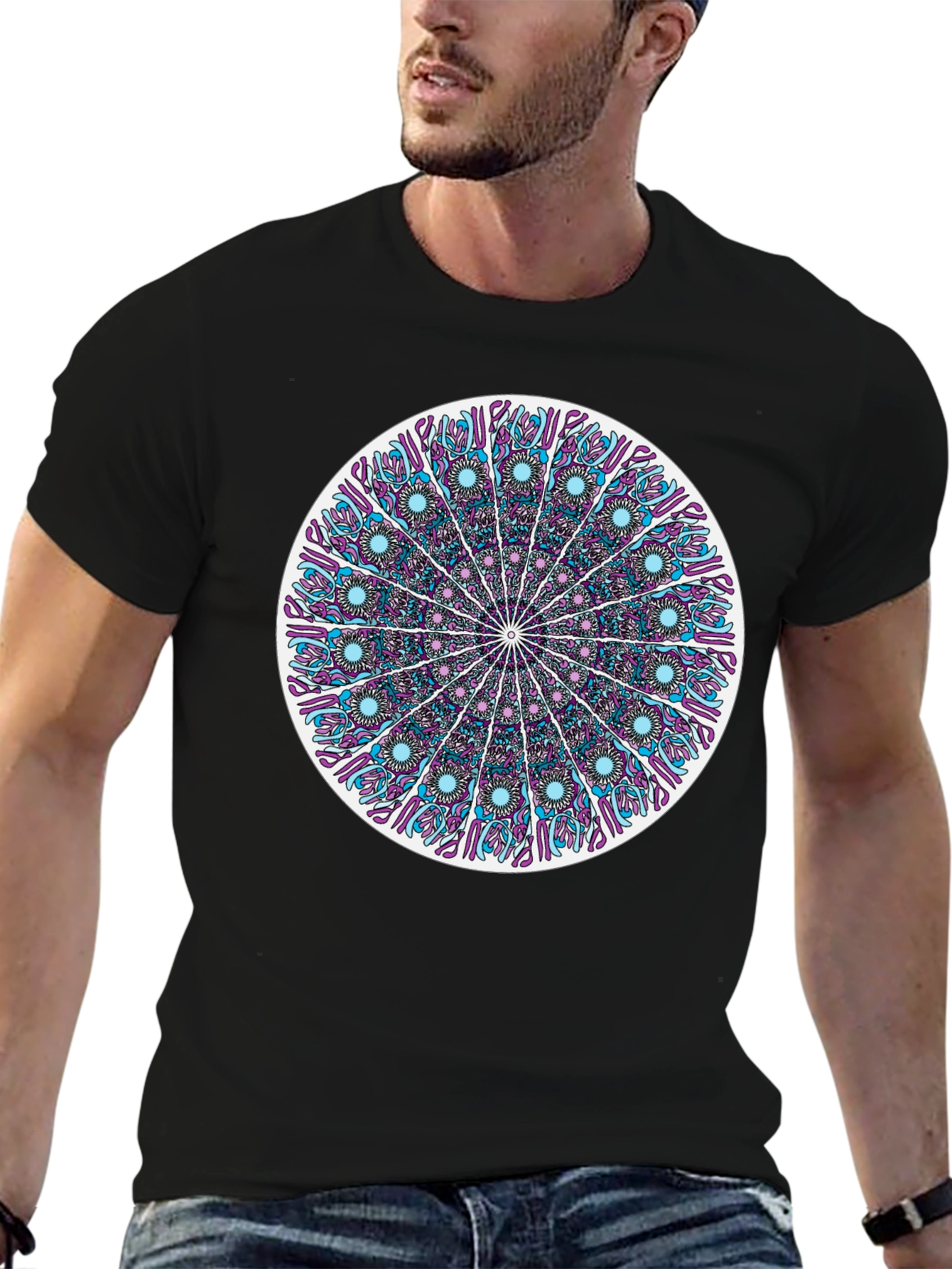 Mandala Graphic Tee - Stylish Unisex T-Shirt