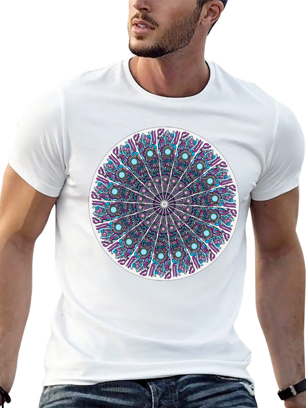 Mandala Graphic Tee - Stylish Unisex T-Shirt