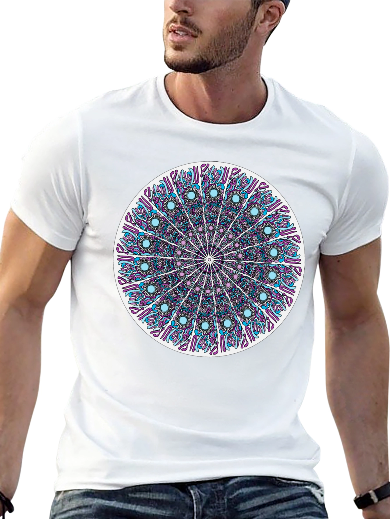 Mandala Graphic Tee - Stylish Unisex T-Shirt