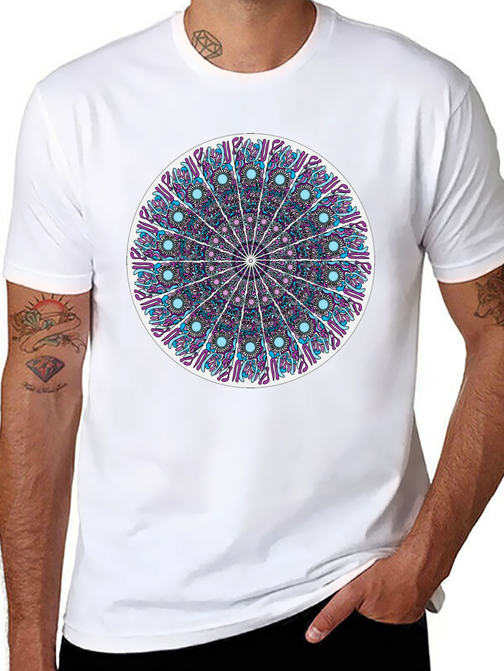Mandala Graphic Tee - Stylish Unisex T-Shirt