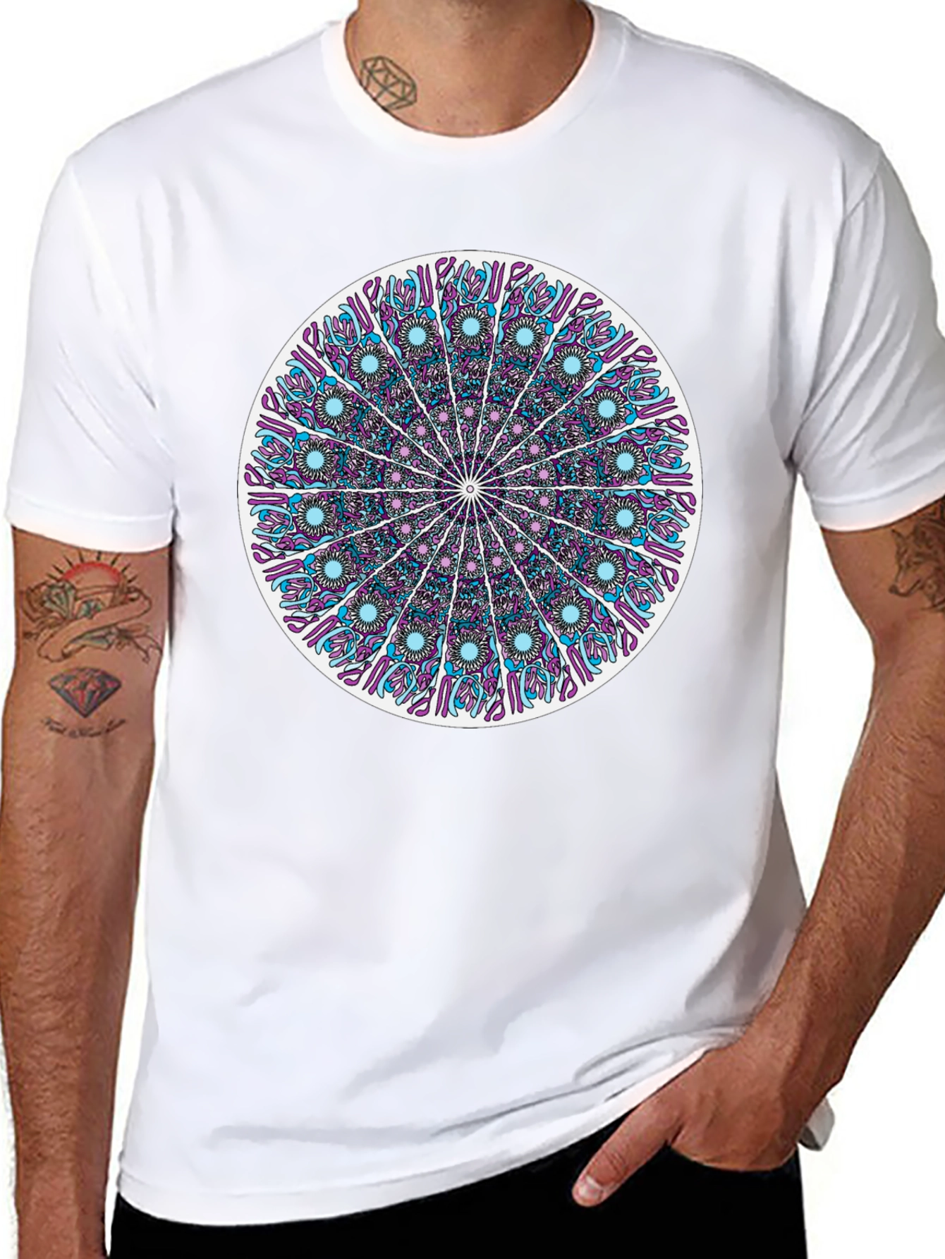 Mandala Graphic Tee - Stylish Unisex T-Shirt