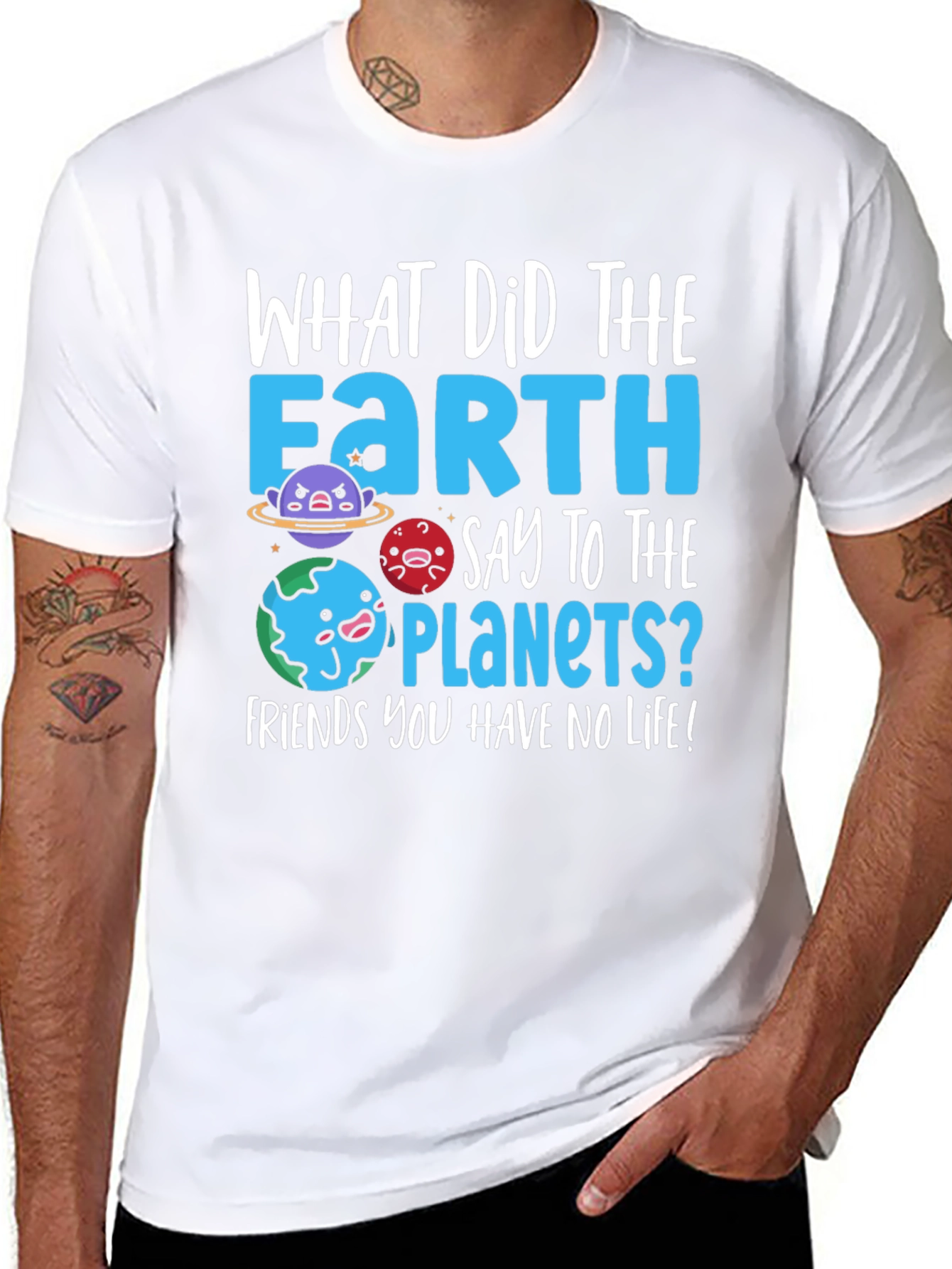 Earth Pun T-Shirt - No Life Friends