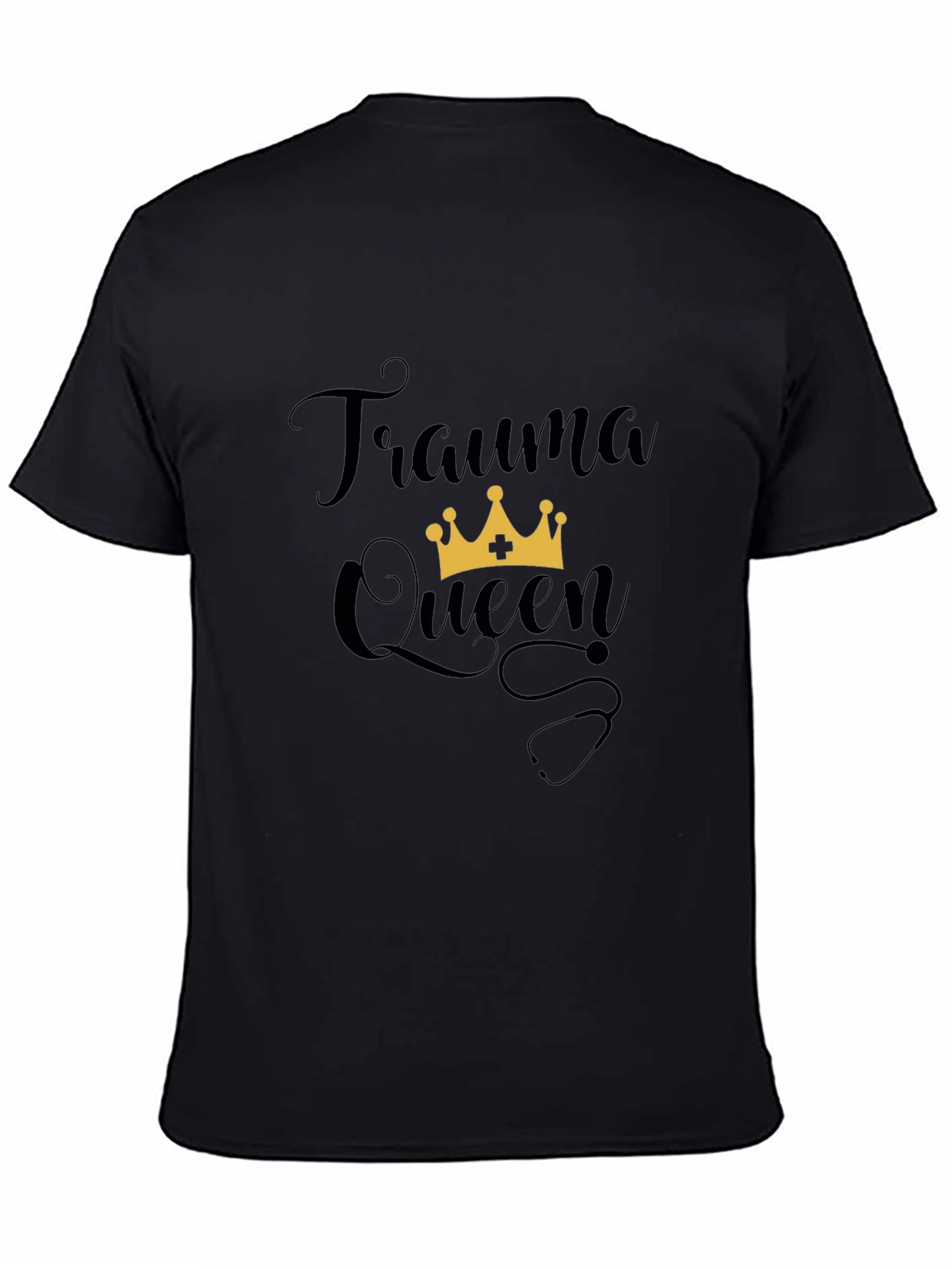 Trauma Queen Graphic Tee - Comfortable Fit