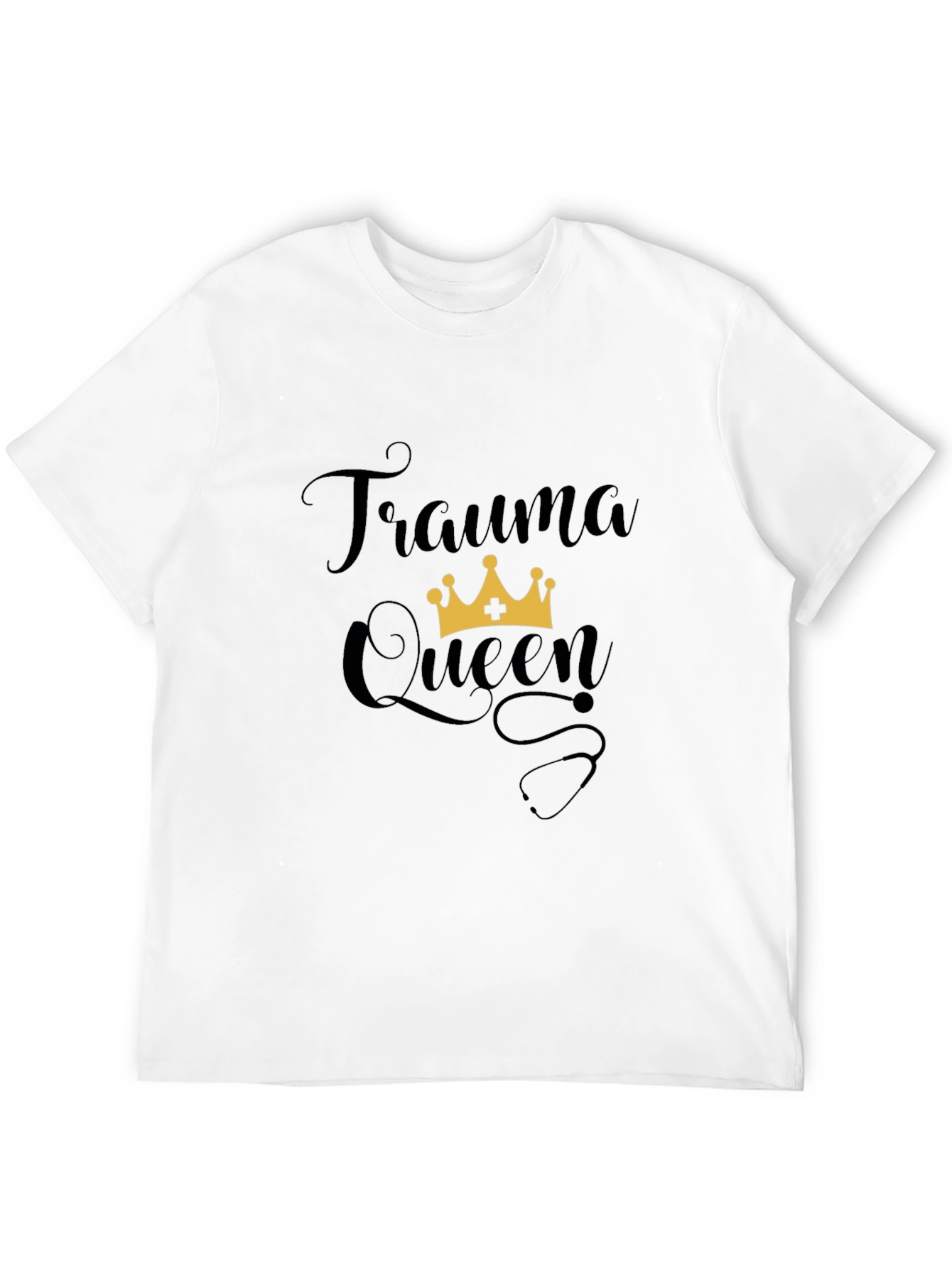 Trauma Queen Graphic Tee - Comfortable Fit