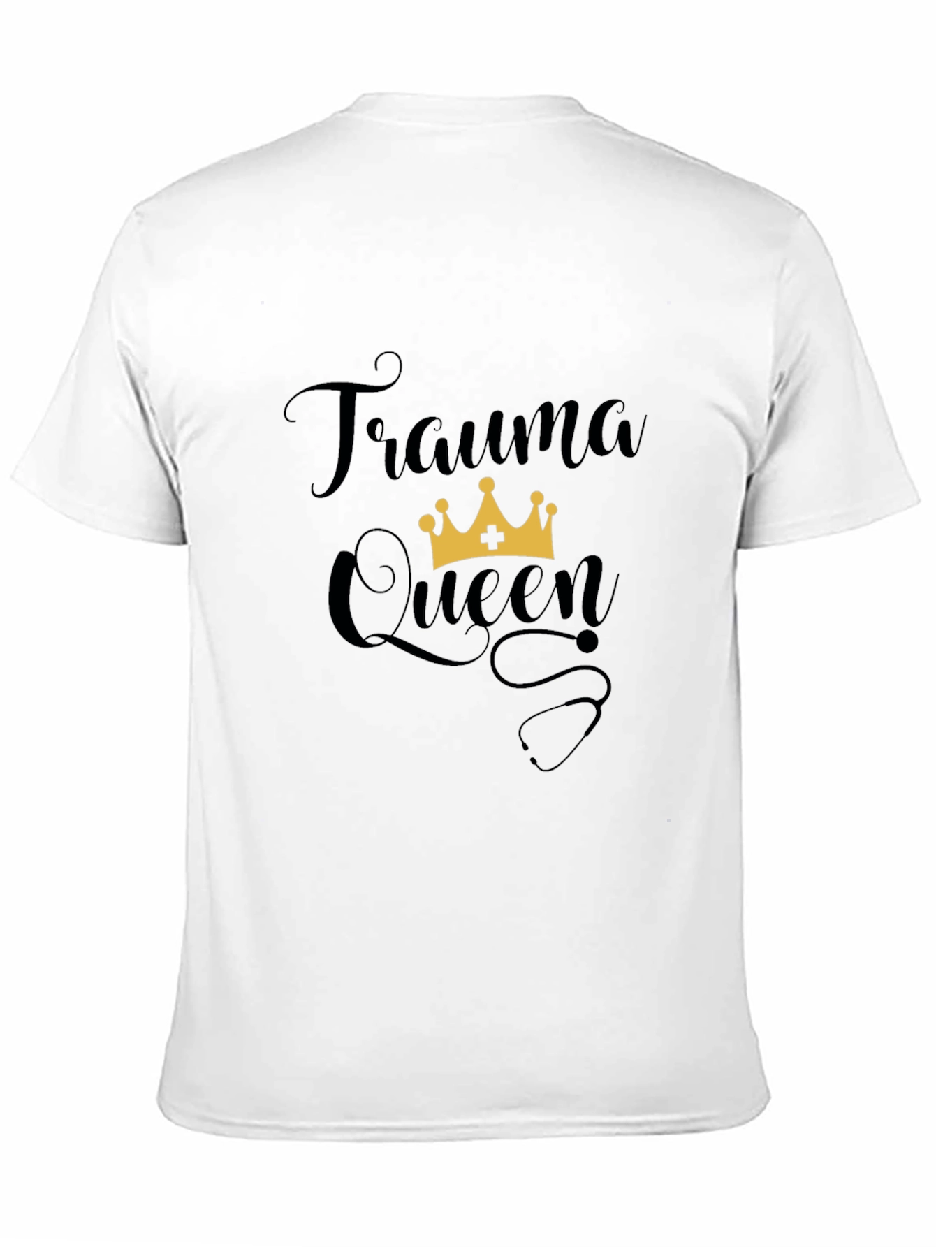 Trauma Queen Graphic Tee - Comfortable Fit
