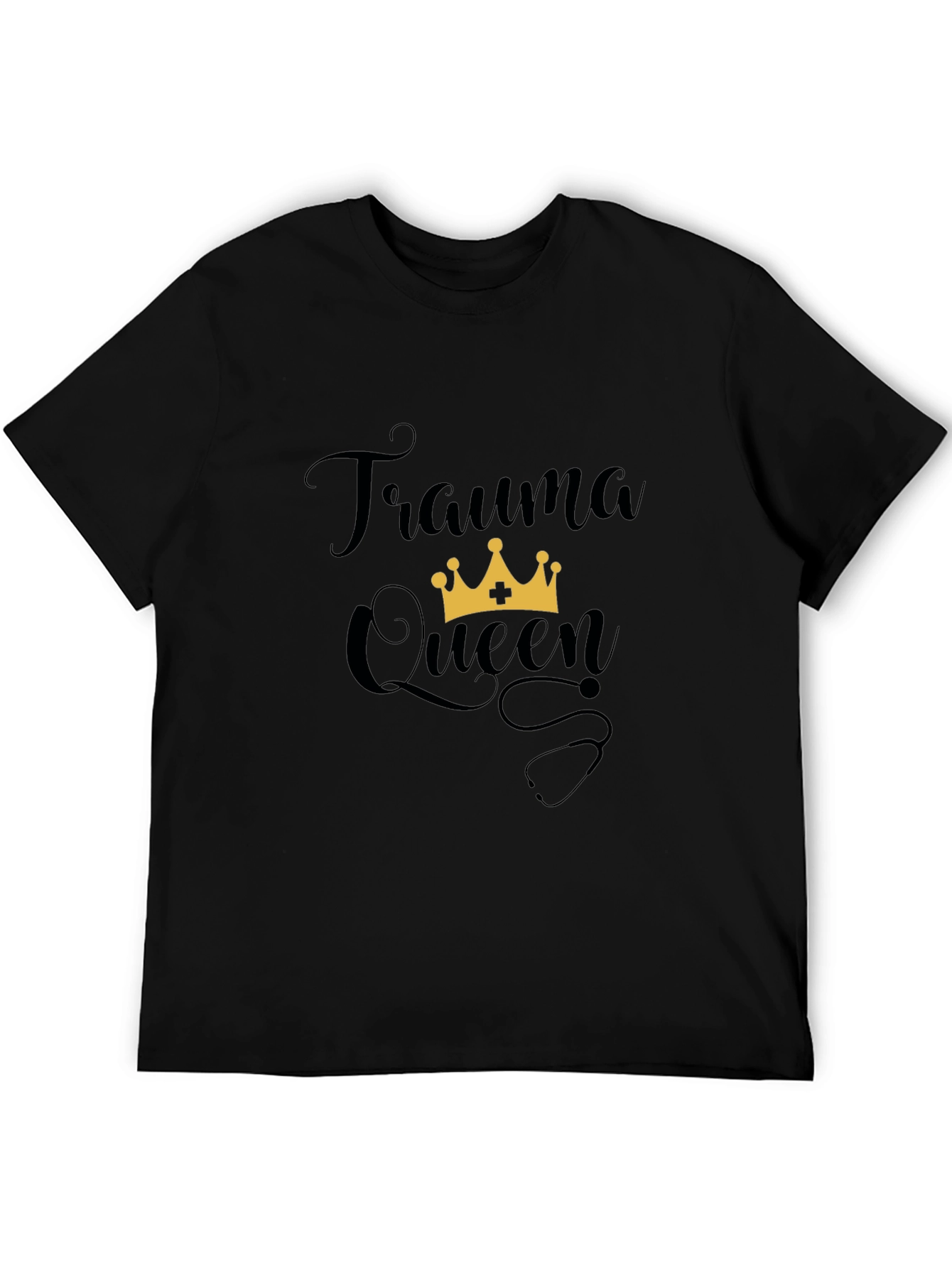 Trauma Queen Graphic Tee - Comfortable Fit