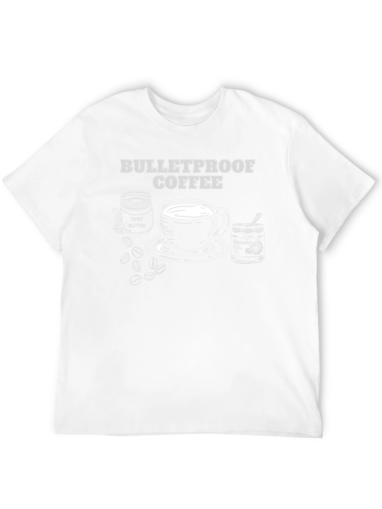 Bulletproof Coffee T-Shirt: Ghee & Coconut Oil