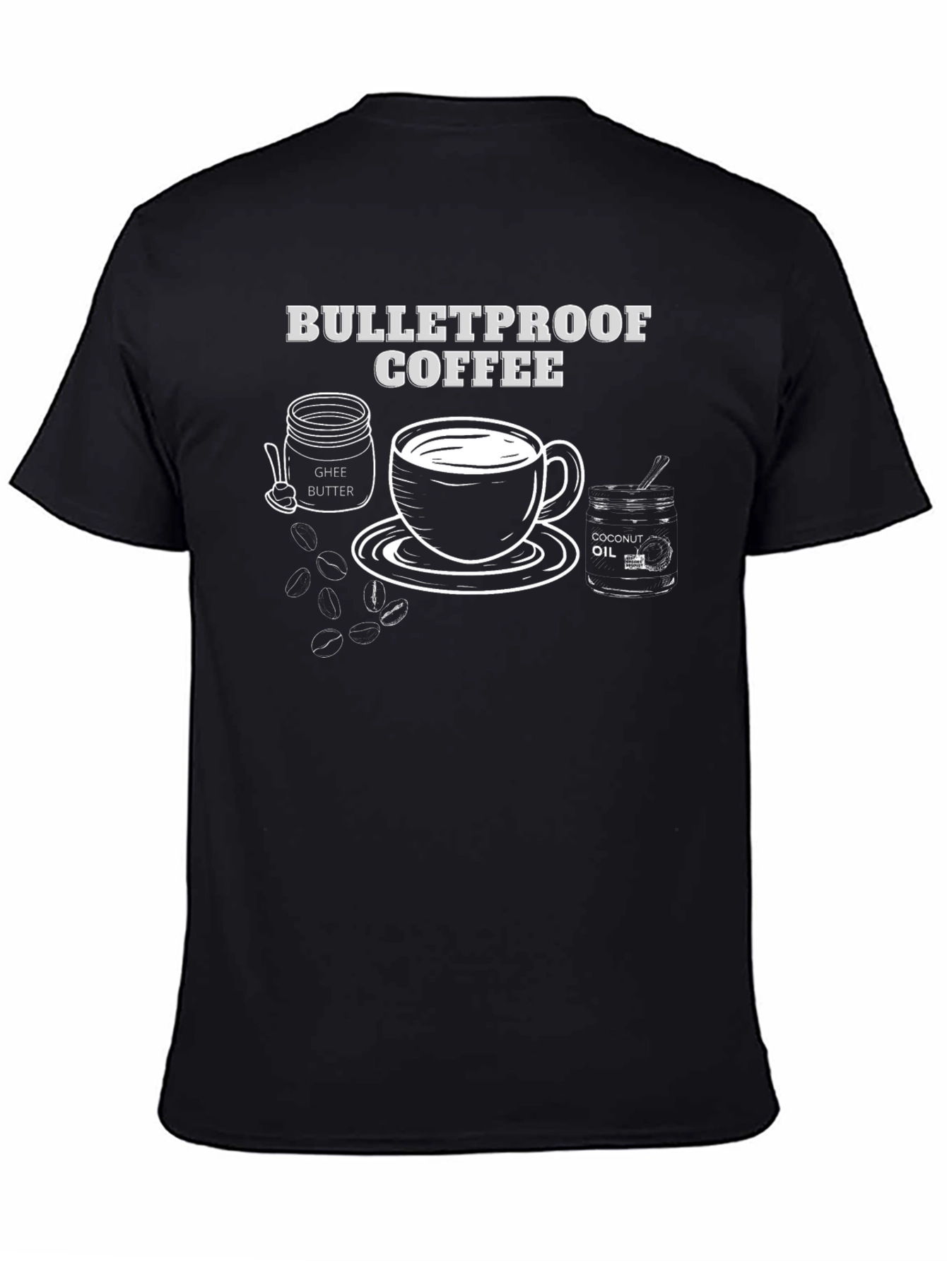 Bulletproof Coffee T-Shirt: Ghee & Coconut Oil