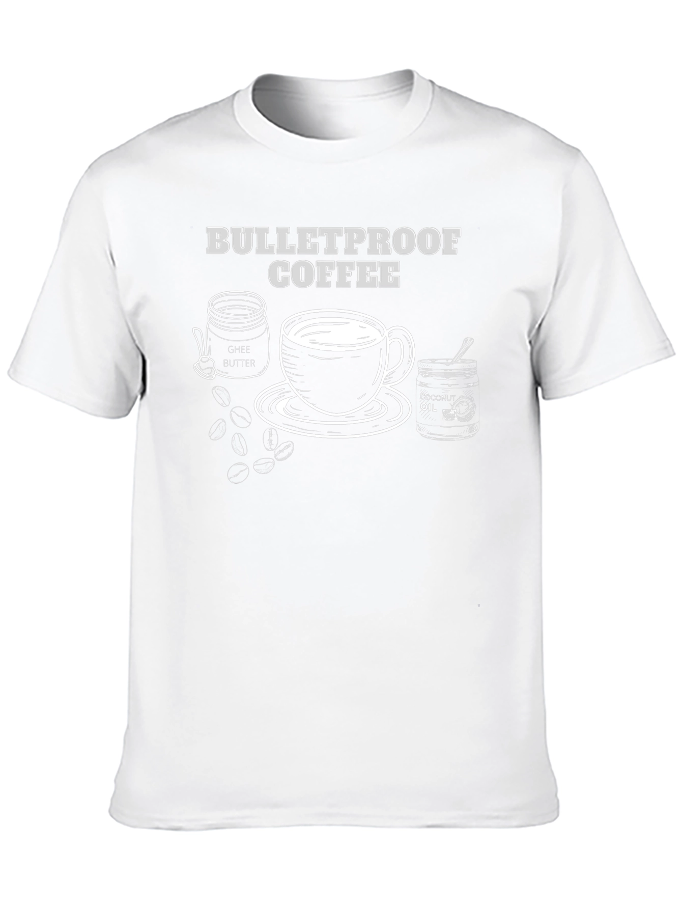 Bulletproof Coffee T-Shirt: Ghee & Coconut Oil