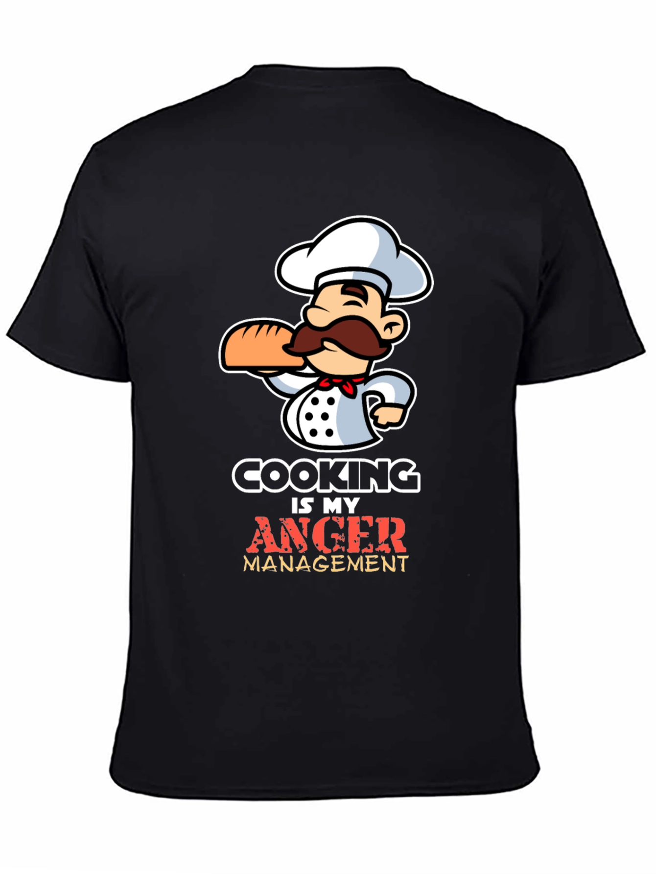 Cooking is My Anger Management Chef T-Shirt