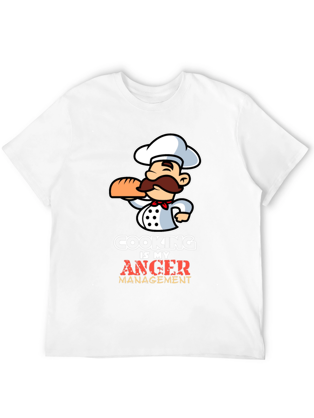 Cooking is My Anger Management Chef T-Shirt