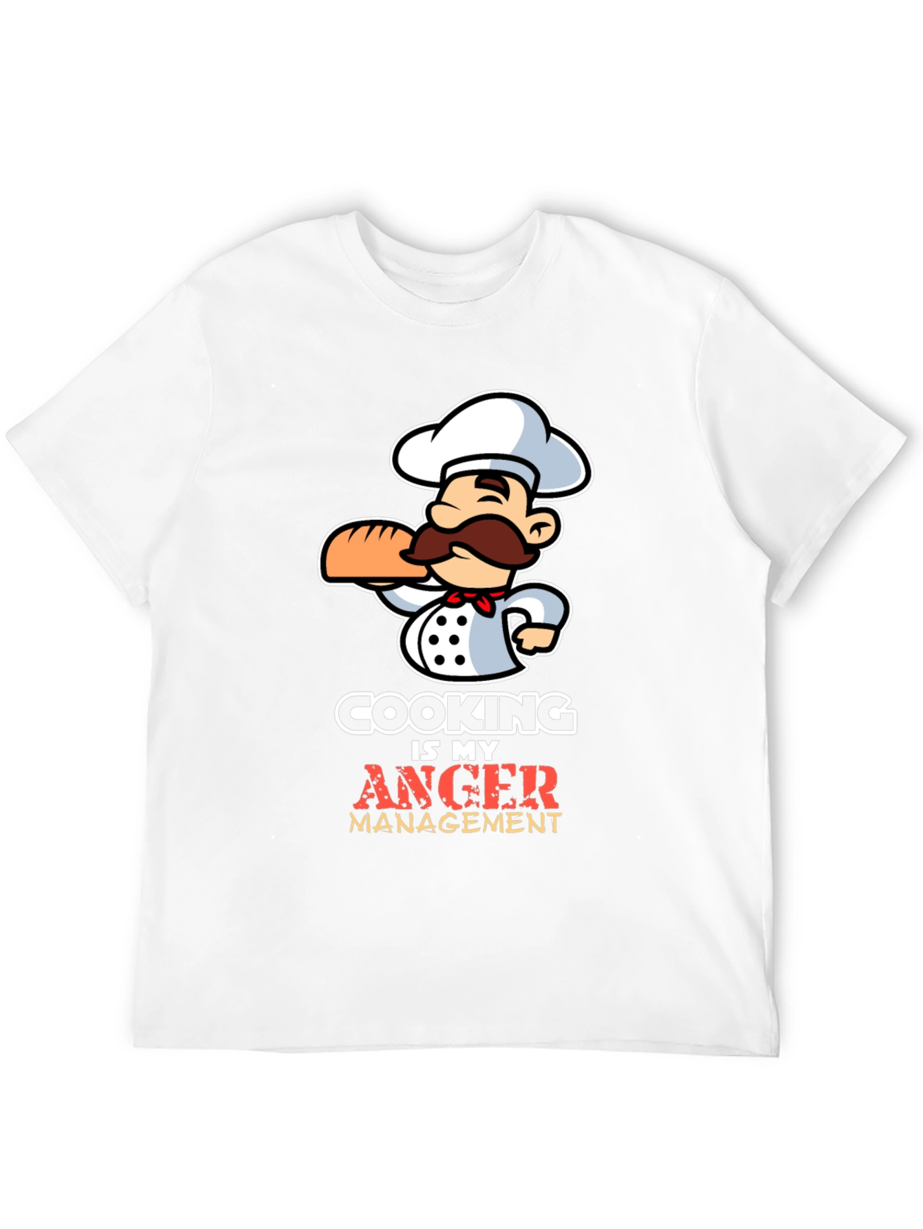 Cooking is My Anger Management Chef T-Shirt