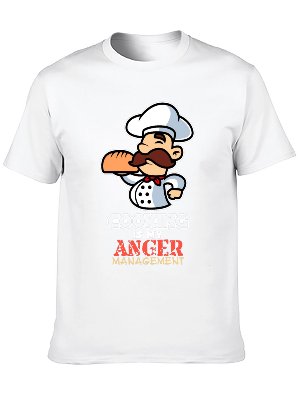 Cooking is My Anger Management Chef T-Shirt