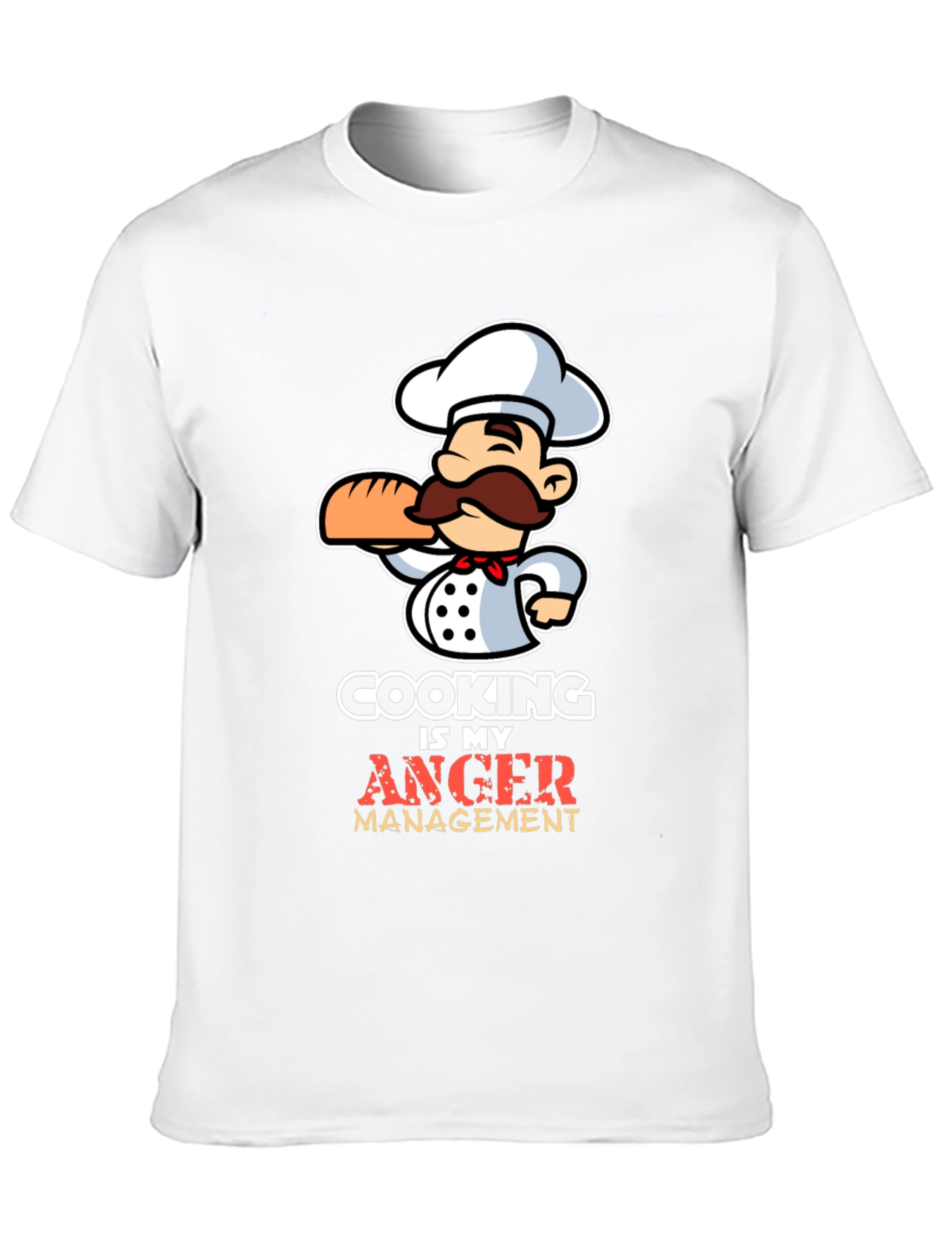 Cooking is My Anger Management Chef T-Shirt
