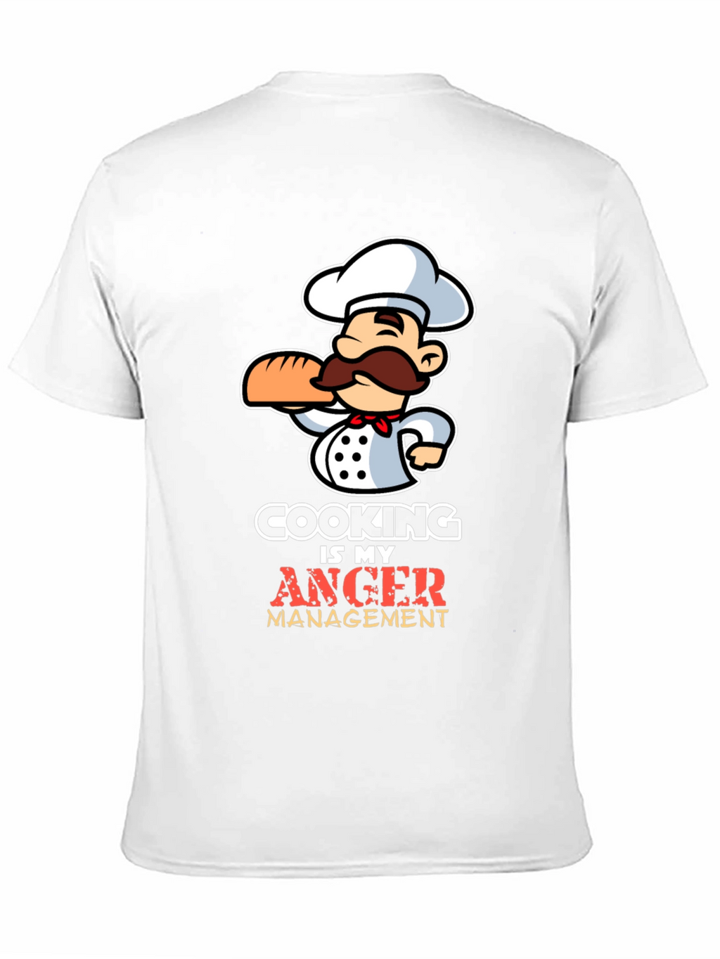 Cooking is My Anger Management Chef T-Shirt