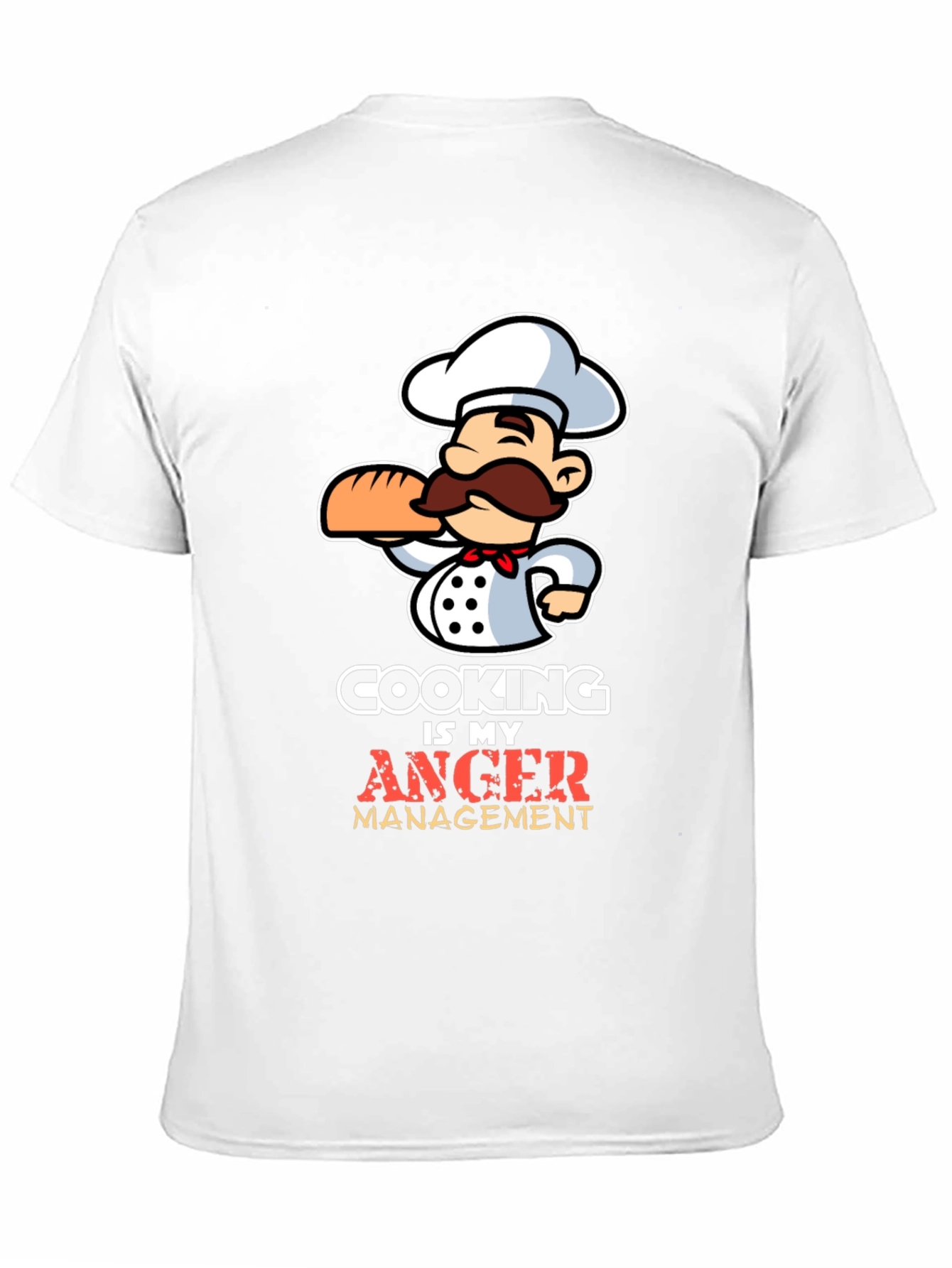 Cooking is My Anger Management Chef T-Shirt