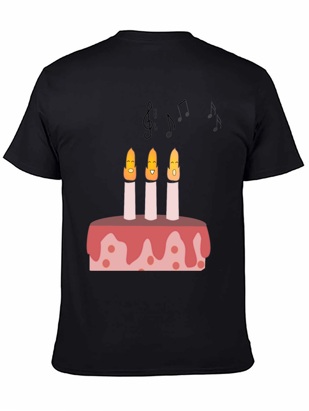 Birthday Cake Candles Graphic T-Shirt