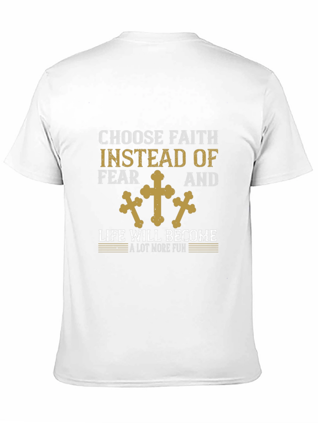 Choose Faith T-Shirt - Christian Religious Tee