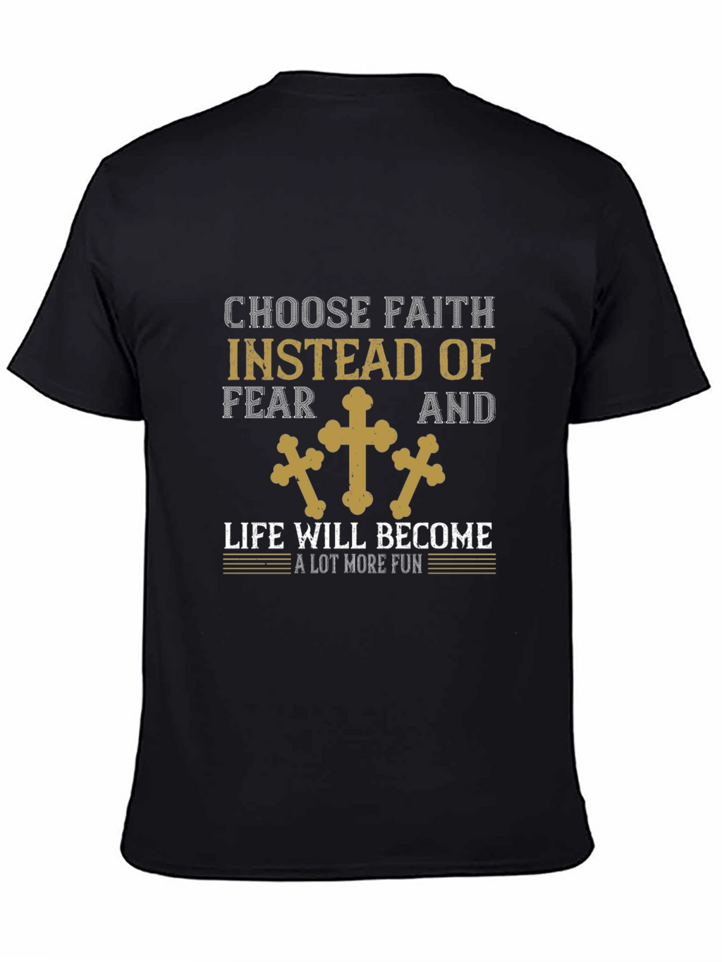 Choose Faith T-Shirt - Christian Religious Tee