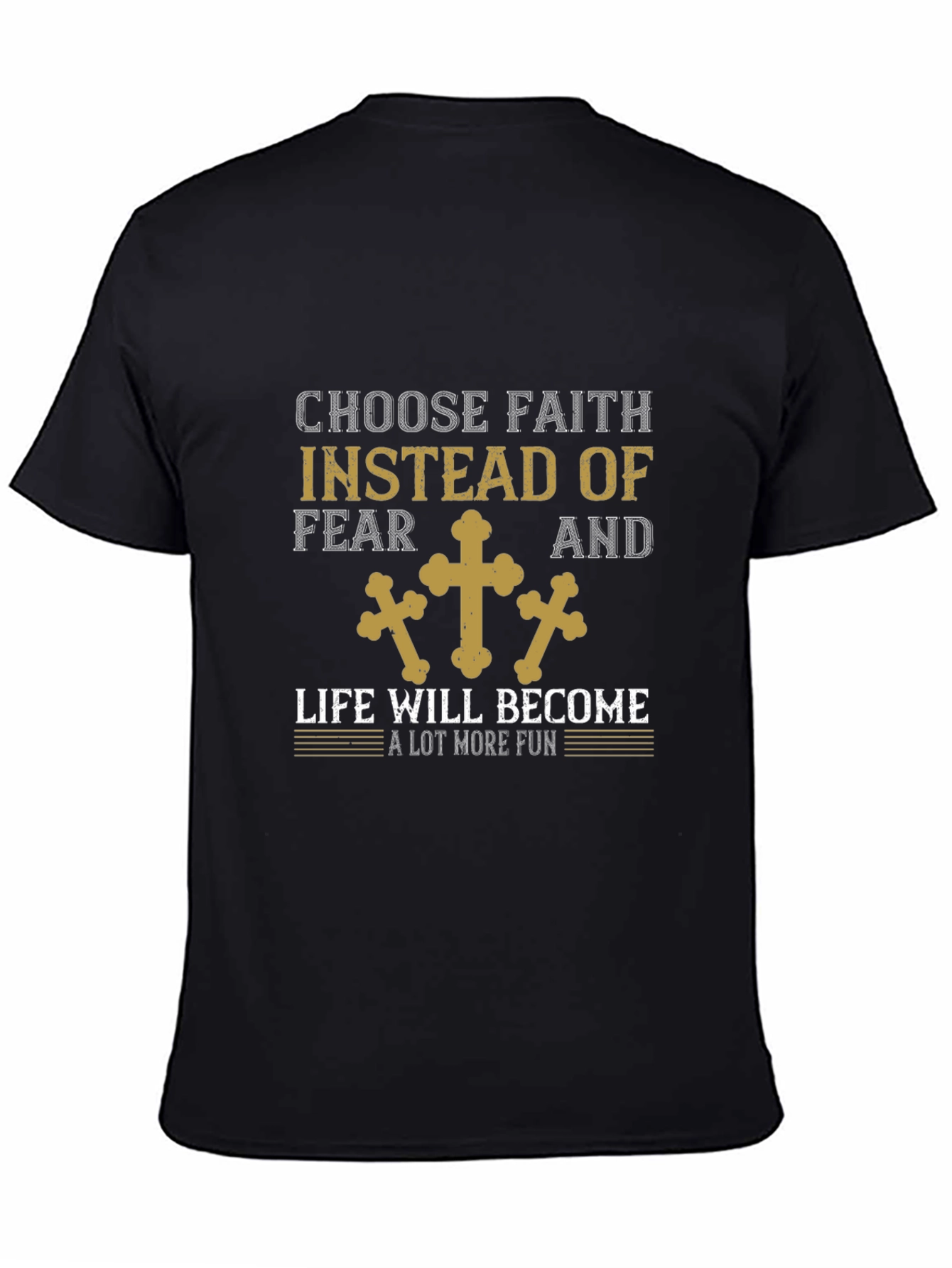 Choose Faith T-Shirt - Christian Religious Tee