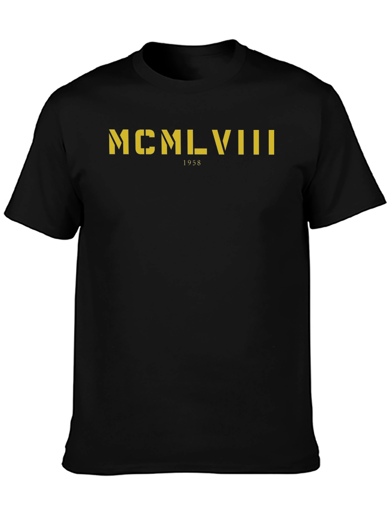 1958 Roman Numeral Tee - Vintage Graphic T-Shirt